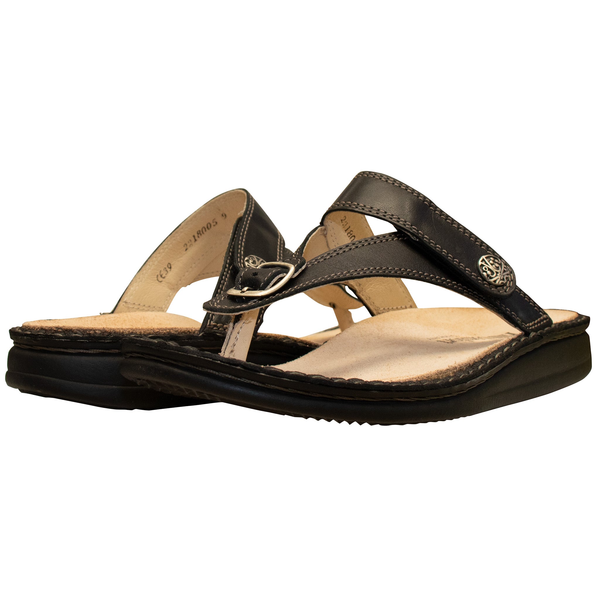 Finn Comfort Alexandria-S Sandal Black