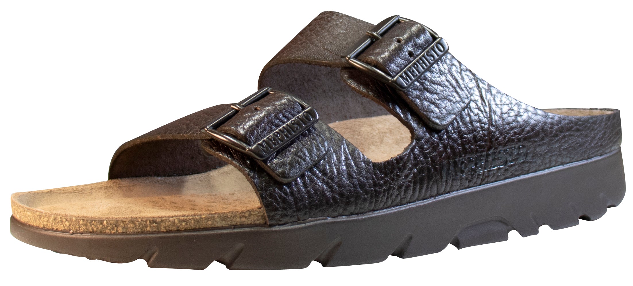 Mephisto Zonder Sandale pour homme Marron foncé