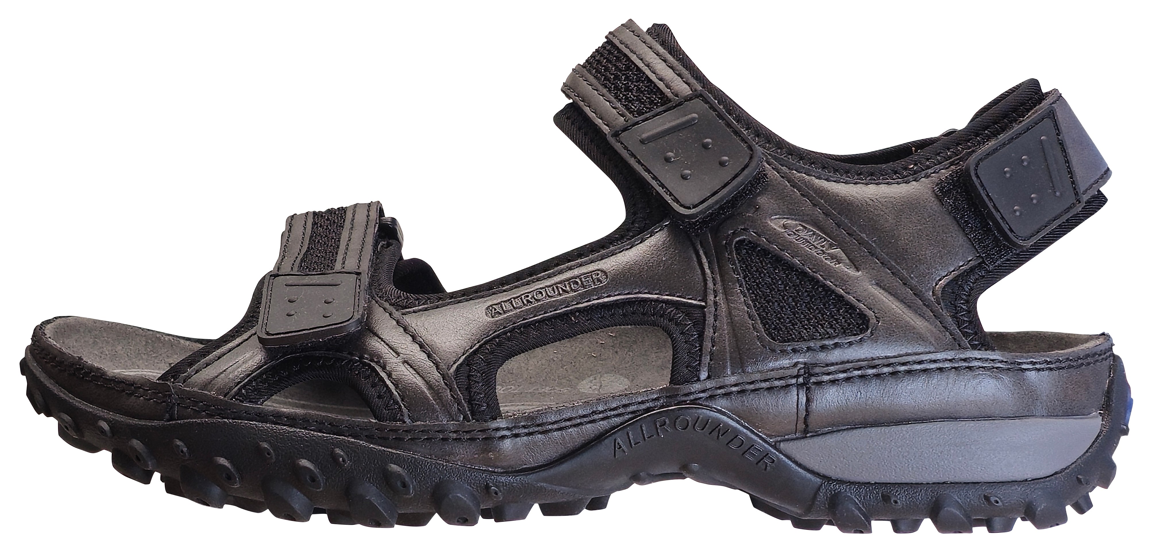 Sandale polyvalente Mephisto Regent pour homme, olive foncé, modèle Crazy Horse, 58