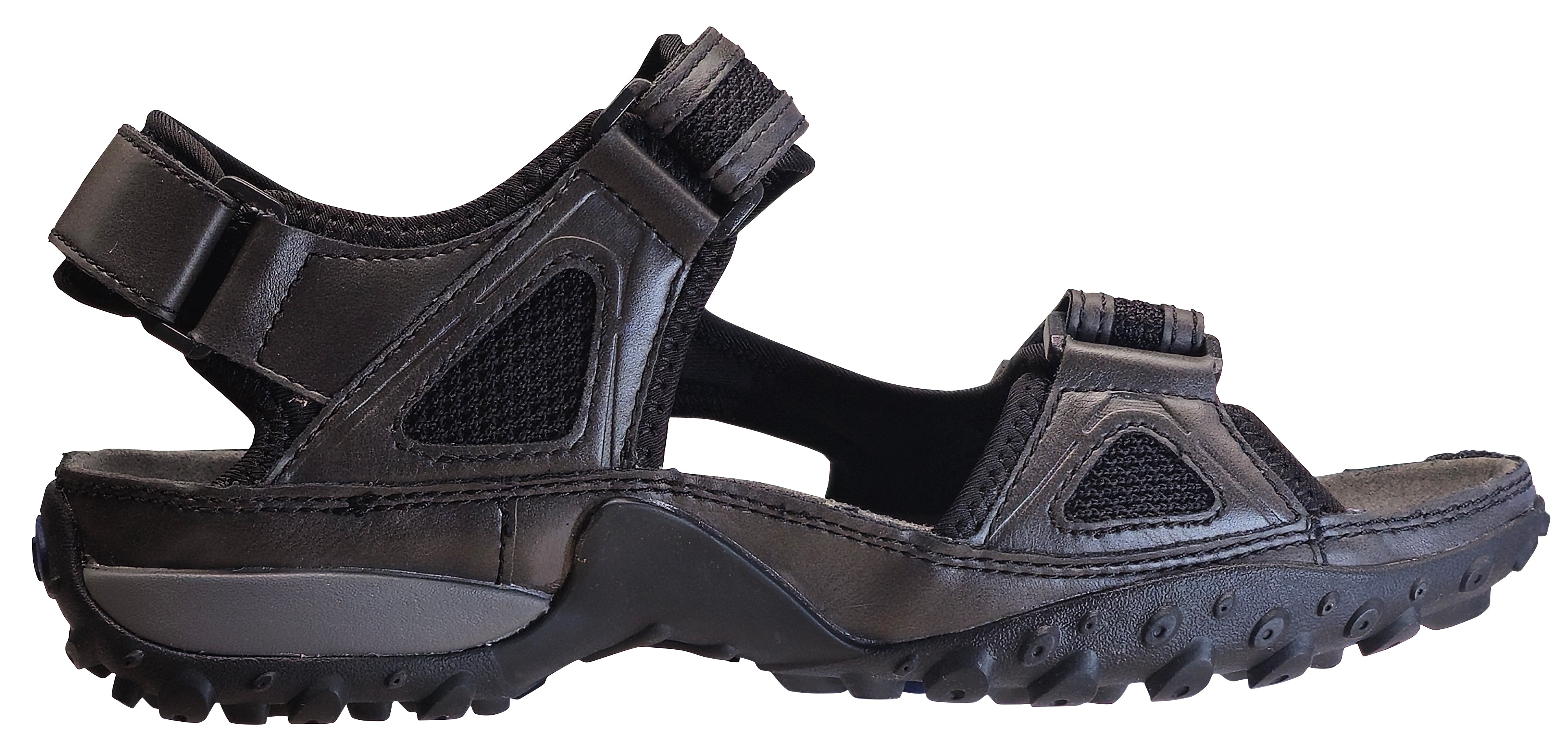 Sandale polyvalente Mephisto Regent pour homme, olive foncé, modèle Crazy Horse, 58
