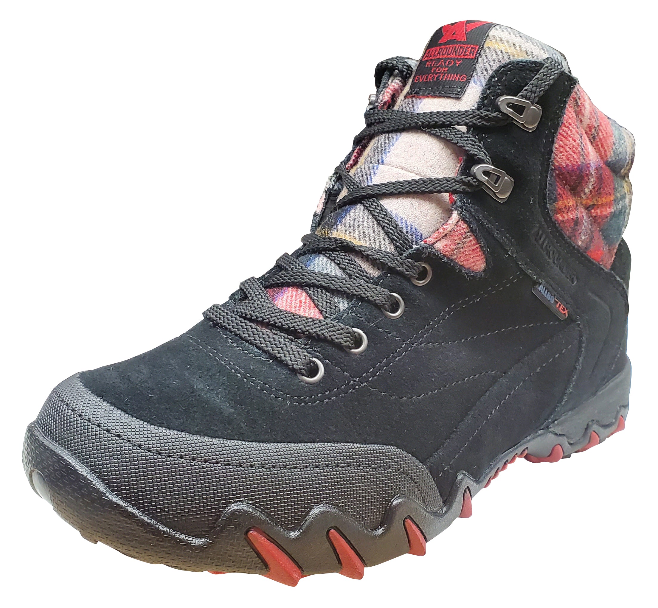 Chaussures de randonnée Allrounder Nigata-Tex pour femme, noir/noir
