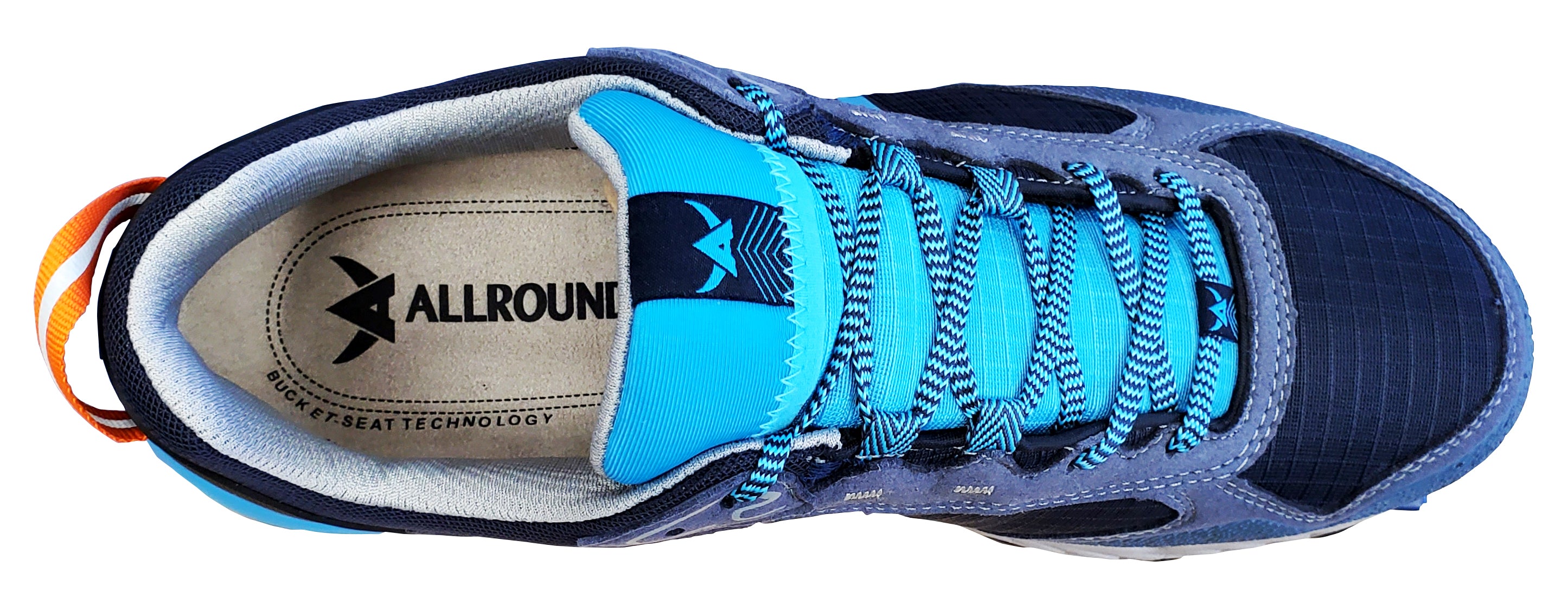 Chaussures de marche Allrounder Challenge-TEX pour homme, couleur jean/ciel nocturne