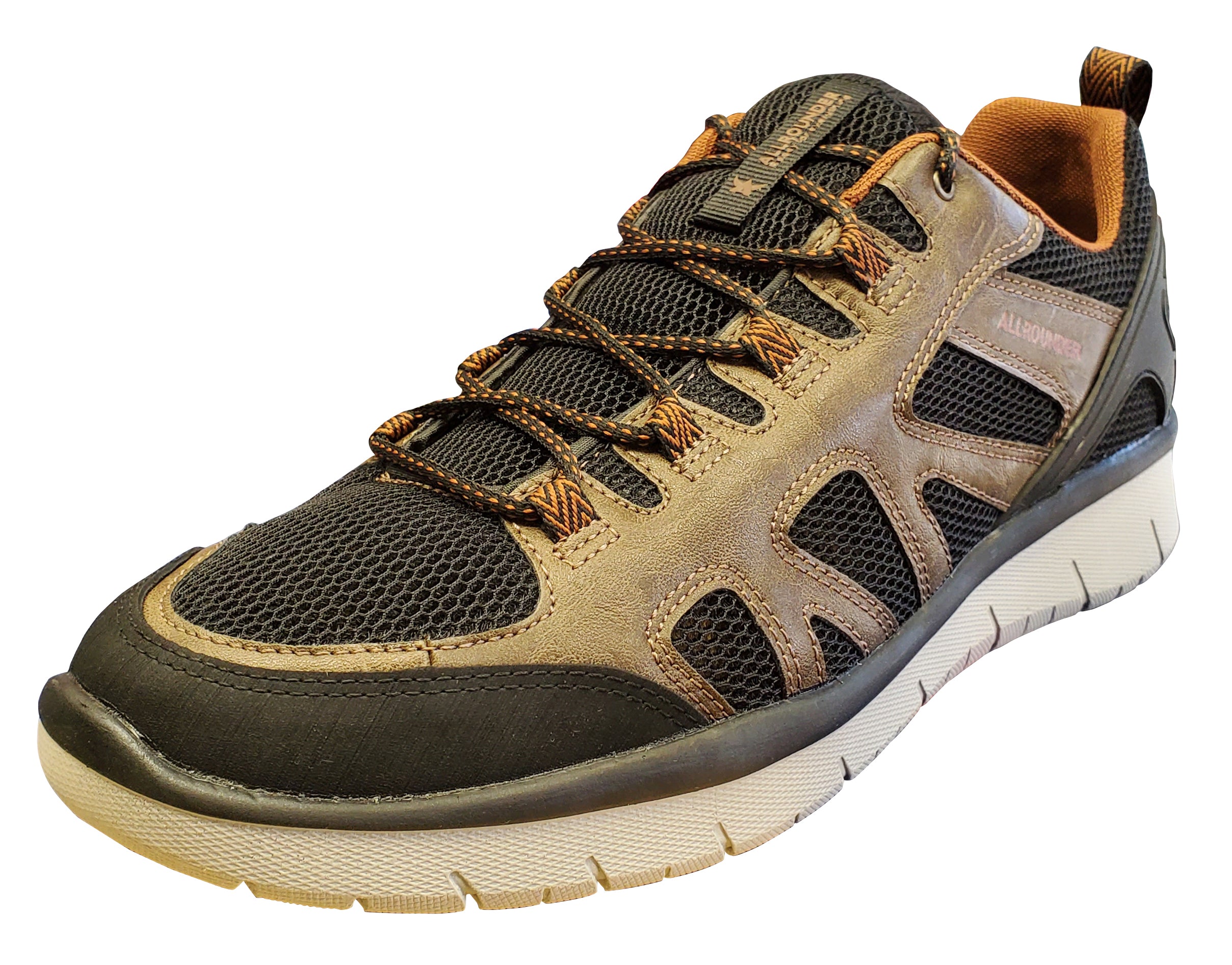 Chaussures de marche Allrounder Moment pour homme, noir/marron foncé