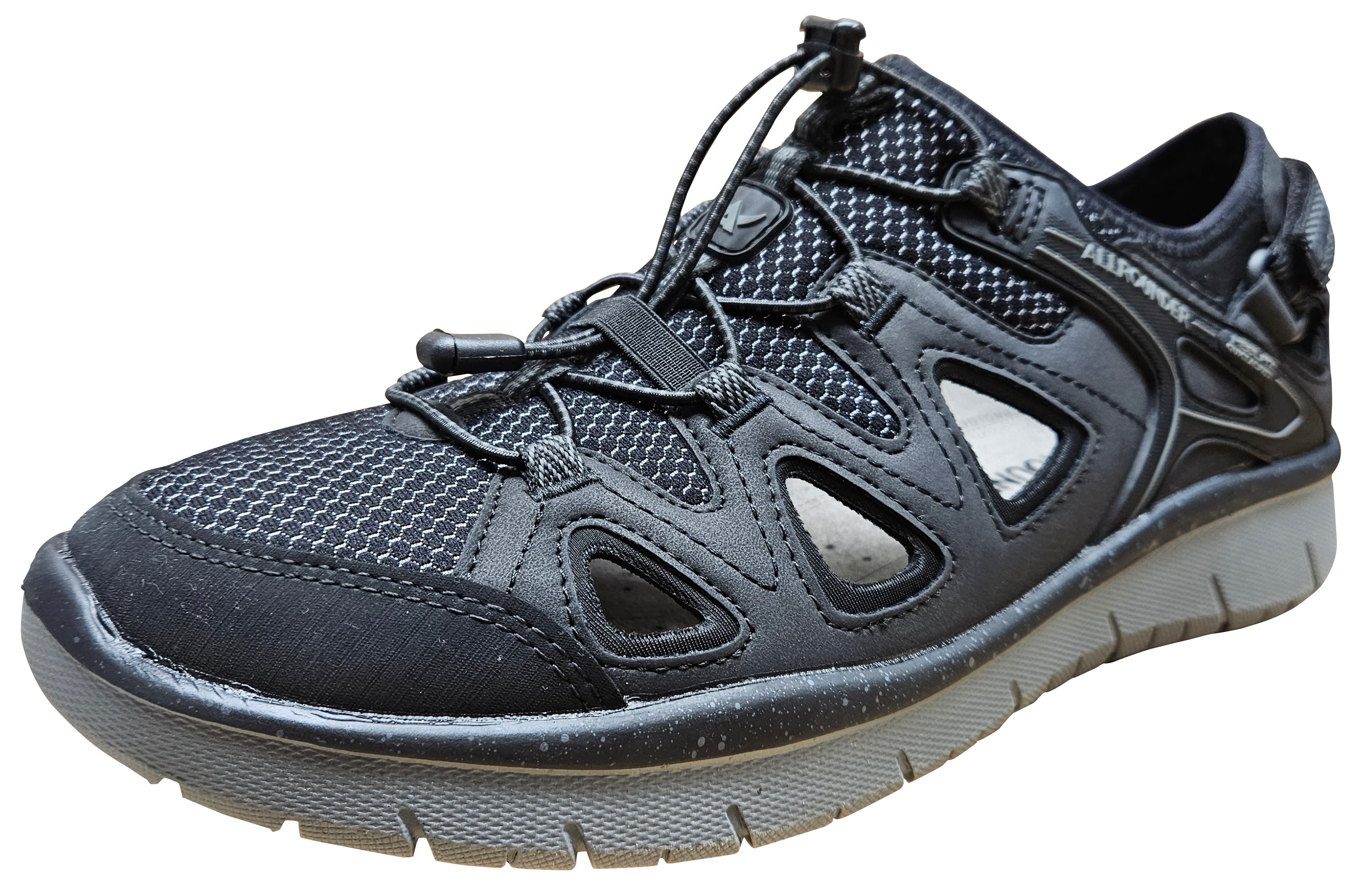 Chaussures de marche Allrounder Moro pour homme, noires