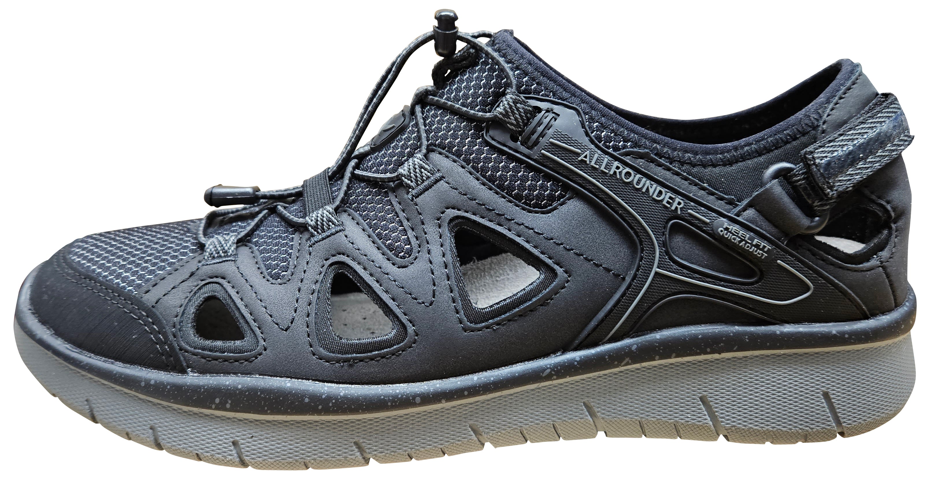 Chaussures de marche Allrounder Moro pour homme, noires