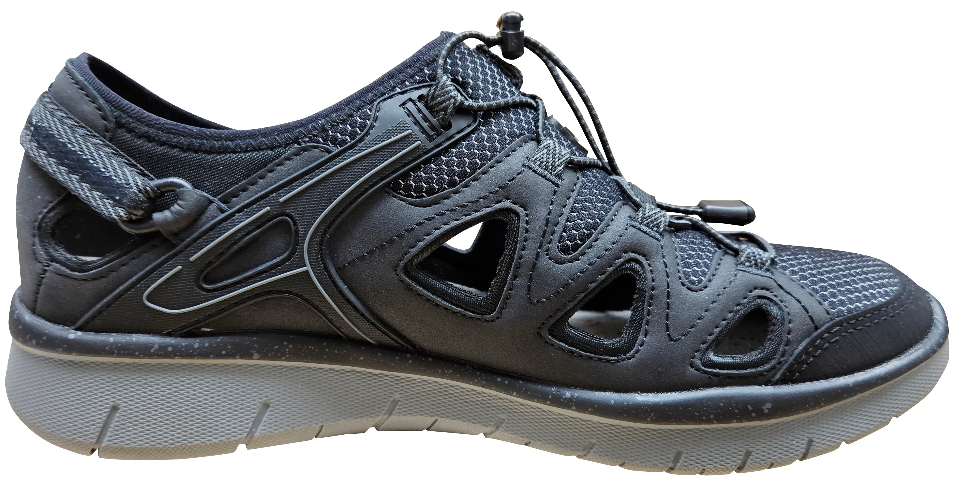 Chaussures de marche Allrounder Moro pour homme, noires