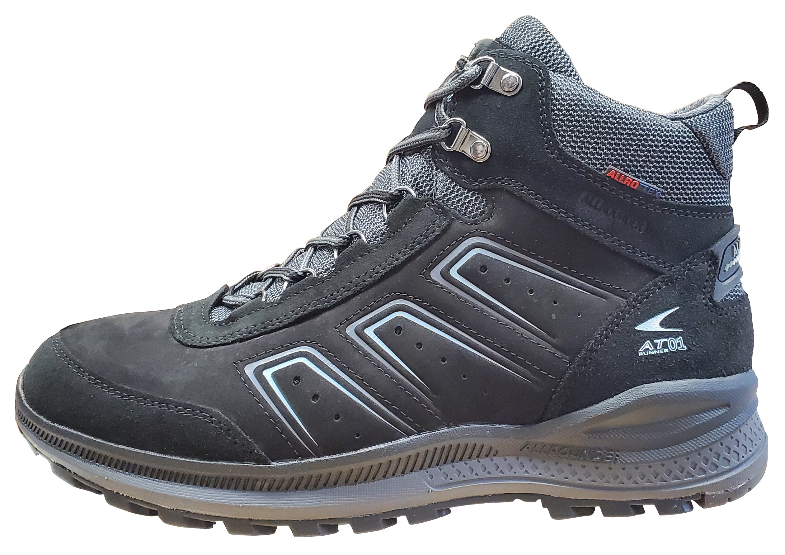 Chaussures de randonnée Allrounder Ranus-Tex pour homme, noires