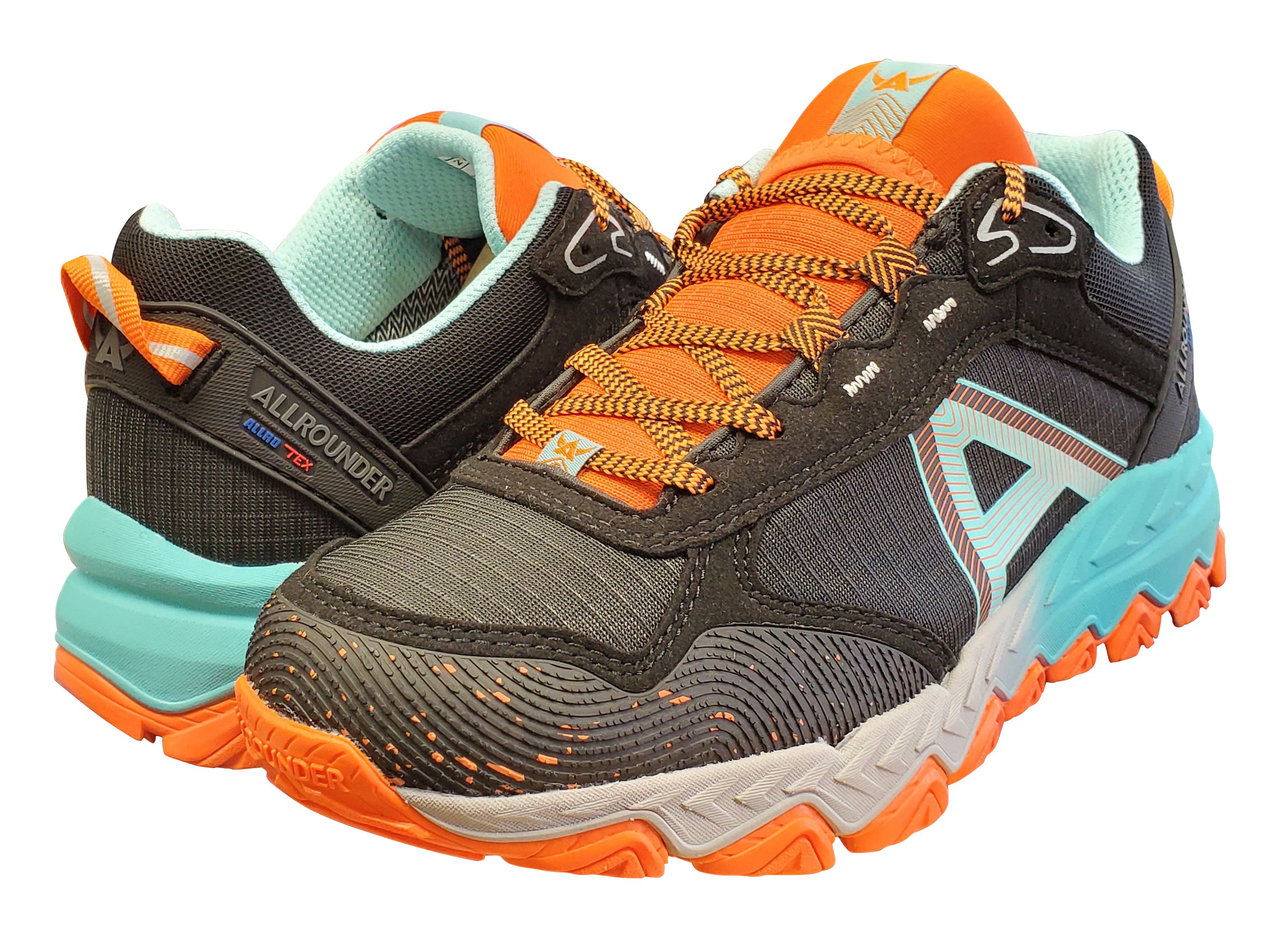 Chaussures de marche Allrounder Run-Tex pour femme, noires