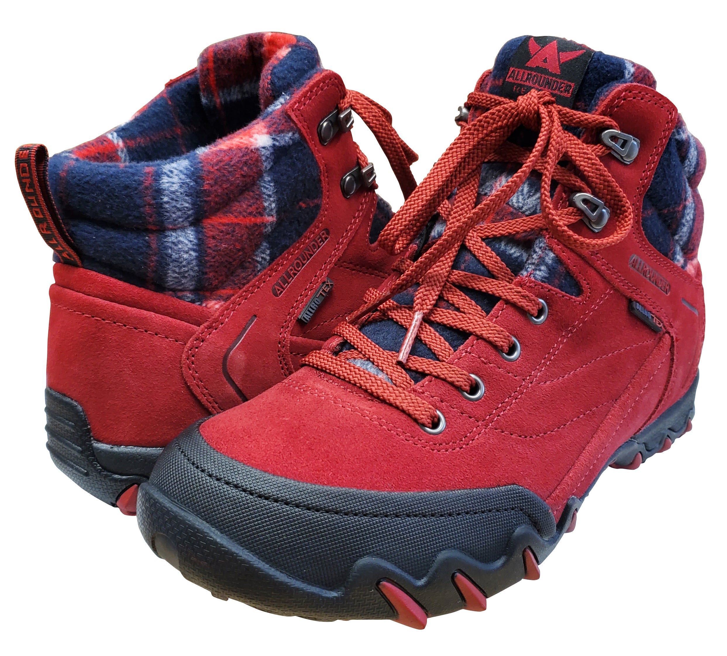 Chaussures de randonnée Allrounder Nigata-Tex pour femme, couleur piment rouge