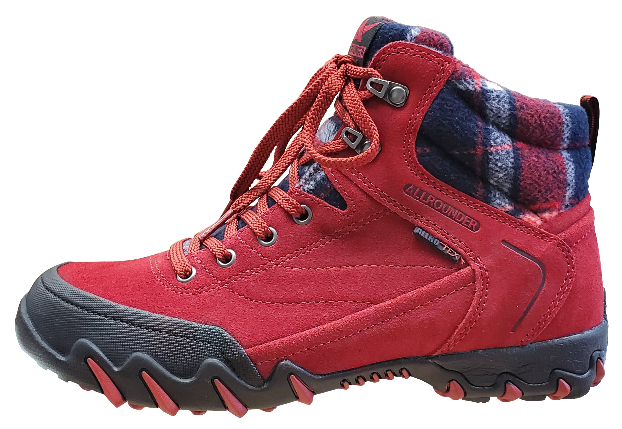 Chaussures de randonnée Allrounder Nigata-Tex pour femme, couleur piment rouge