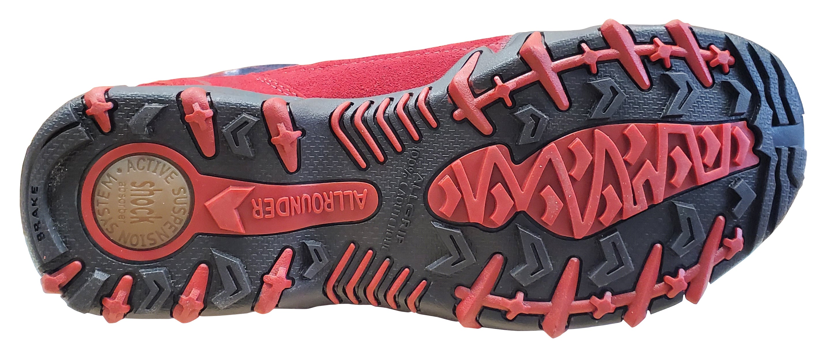 Chaussures de randonnée Allrounder Nigata-Tex pour femme, couleur piment rouge