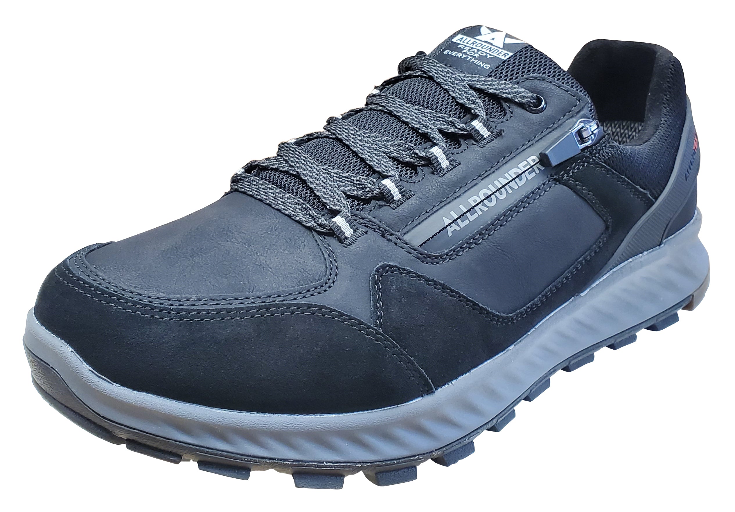 Chaussures de marche Allrounder Utano-Tex pour homme, noires