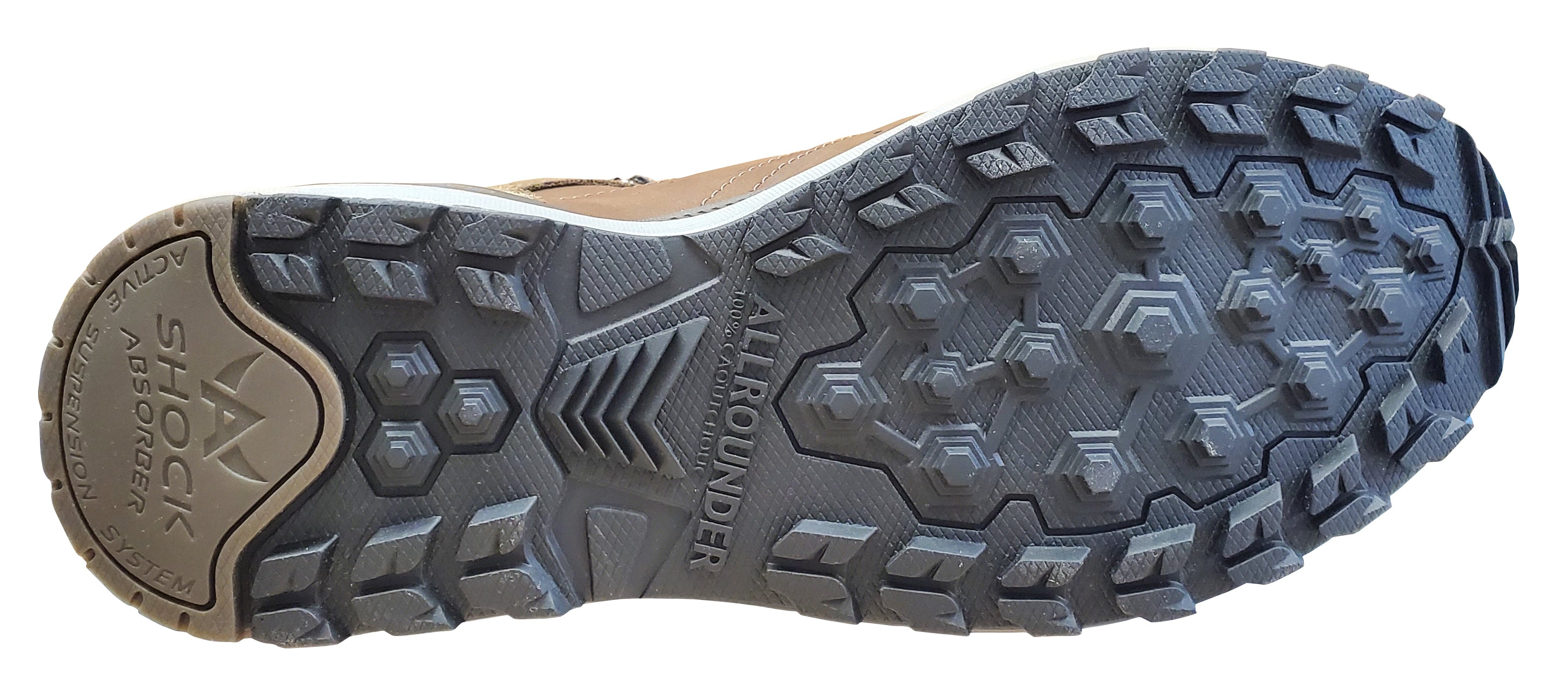 Chaussures de randonnée Allrounder Ranus-Tex pour homme, couleur praline