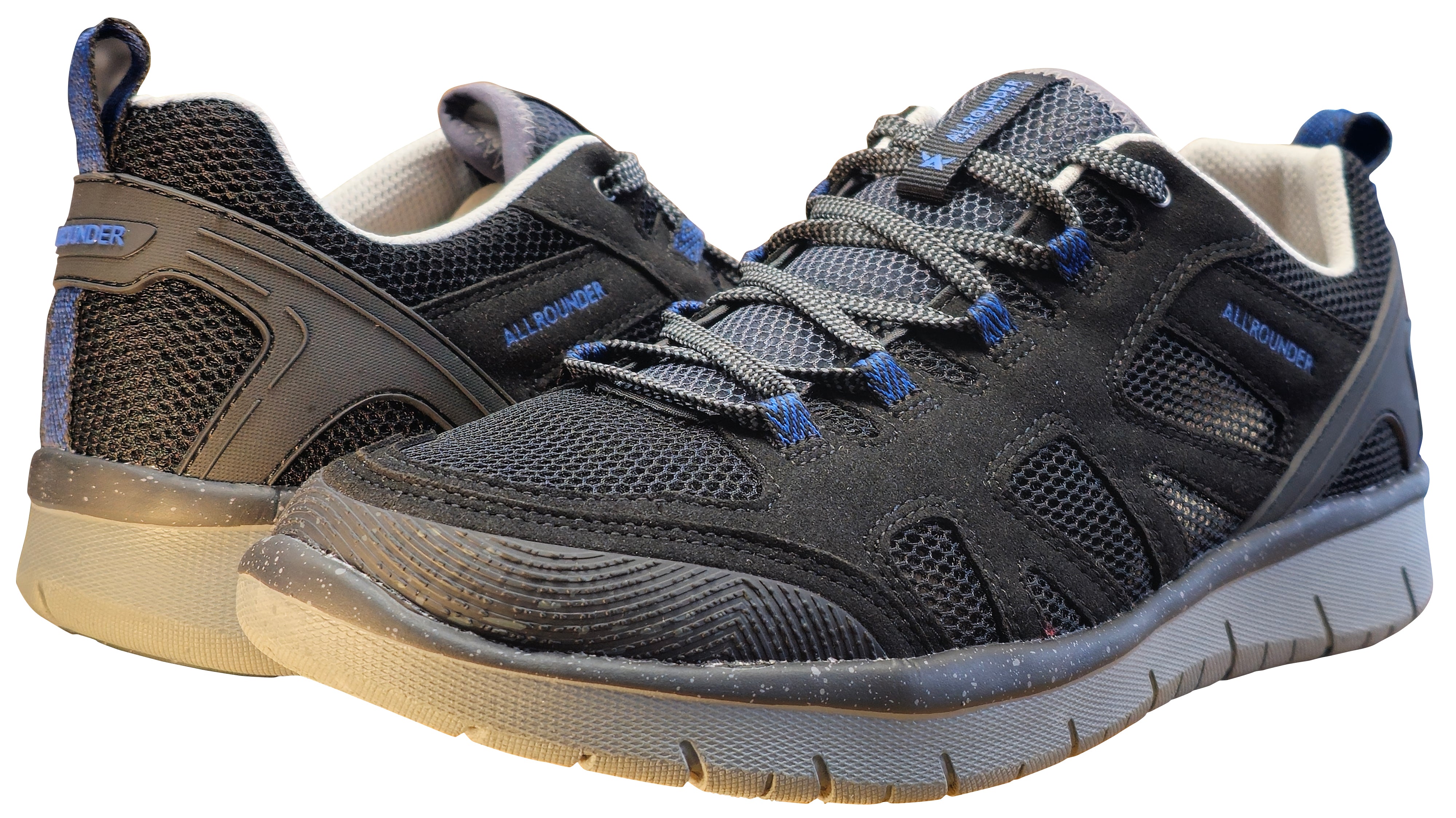 Chaussures de marche Allrounder Moment pour homme, noir/gris métallisé