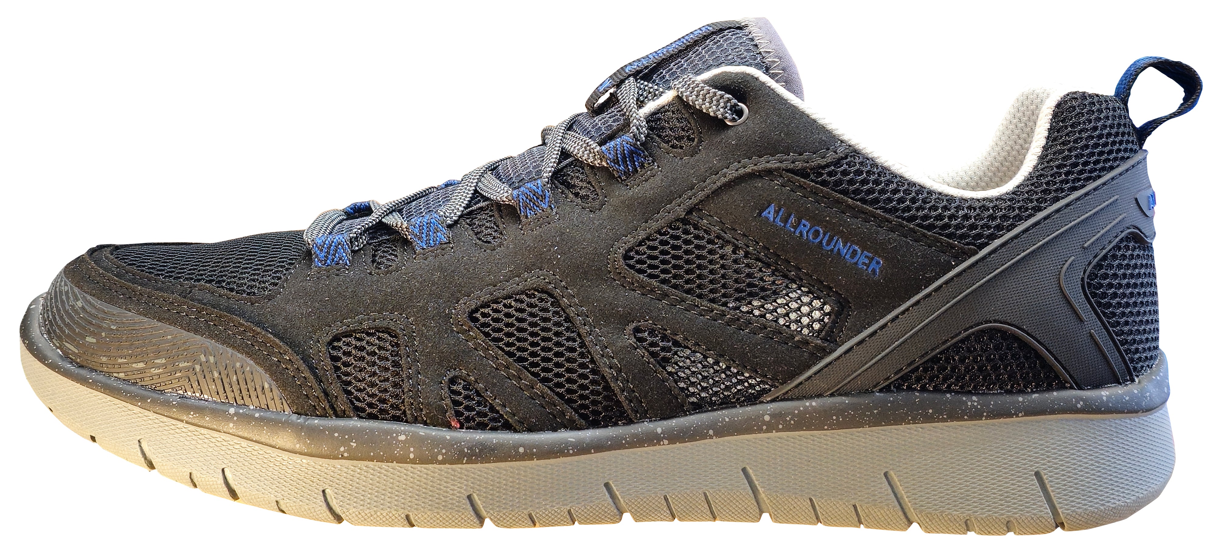 Chaussures de marche Allrounder Moment pour homme, noir/gris métallisé