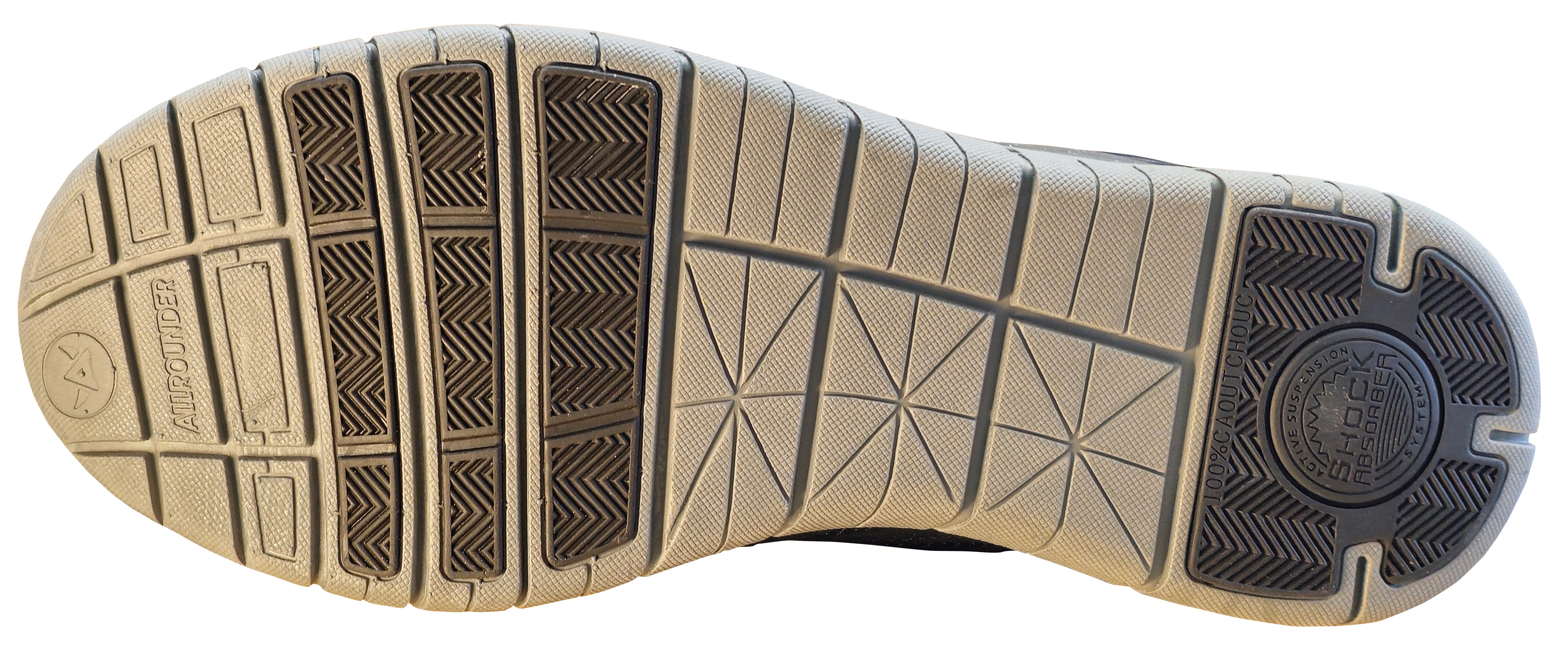 Chaussures de marche Allrounder Moment pour homme, noir/gris métallisé