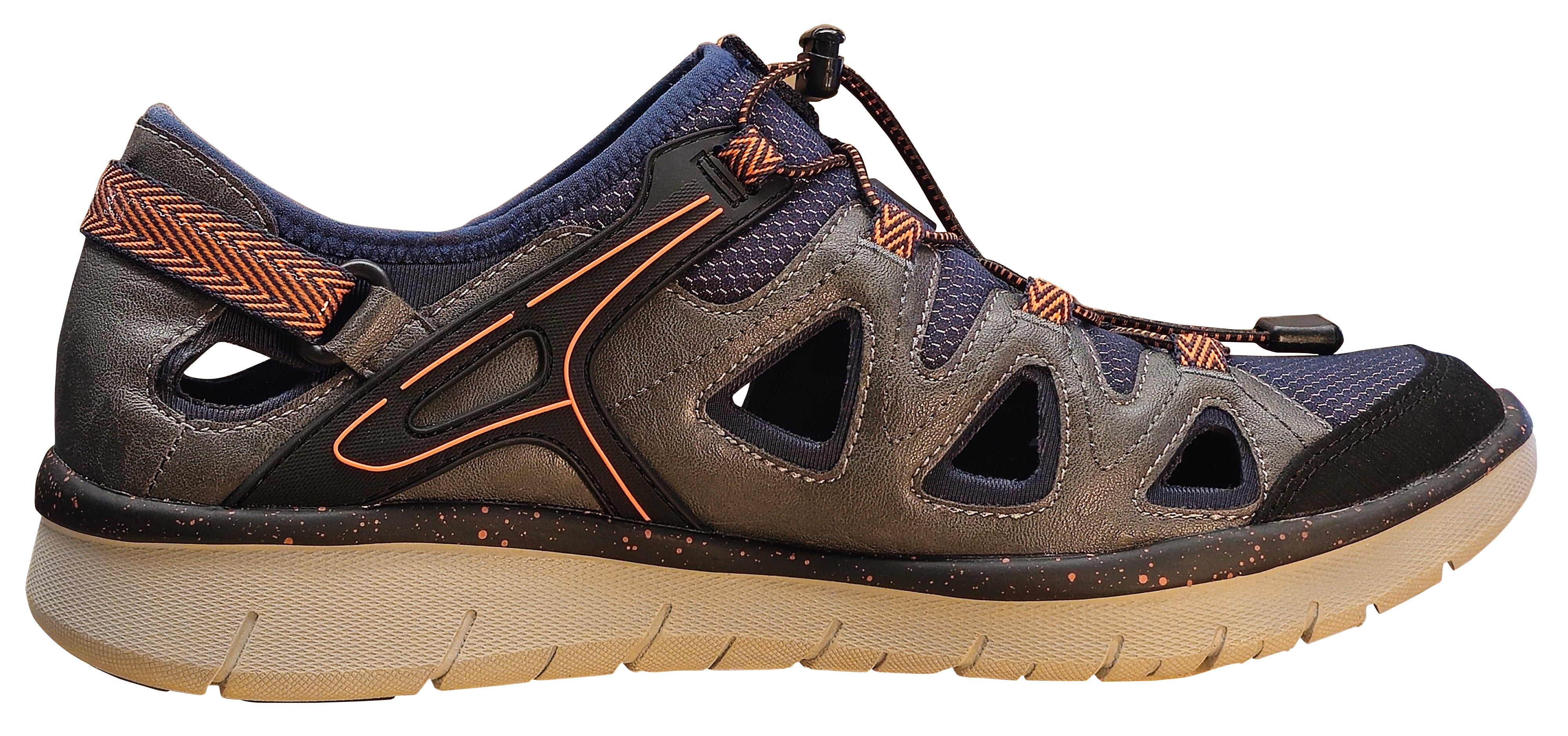 Chaussures de marche Allrounder Moro pour homme, noir/gris foncé