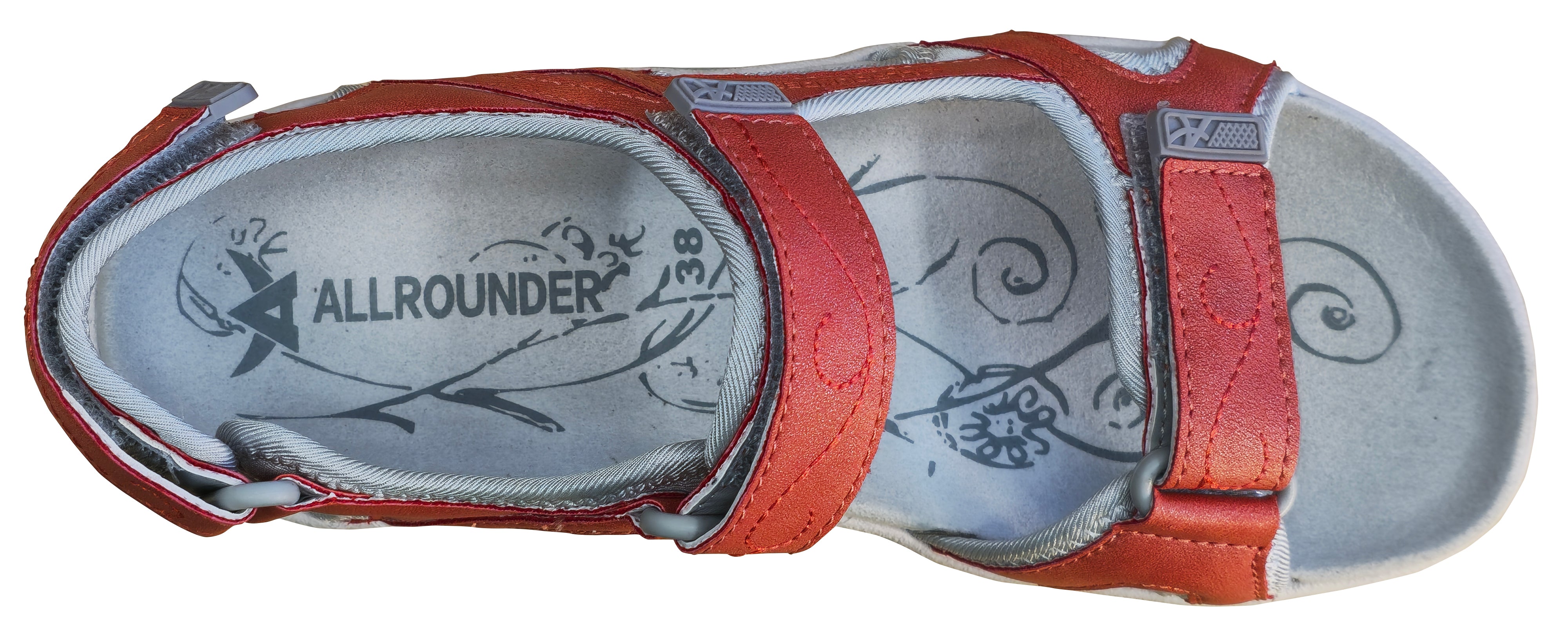 Sandale Larisa Allrounder by Mephisto pour femme, argile rouge