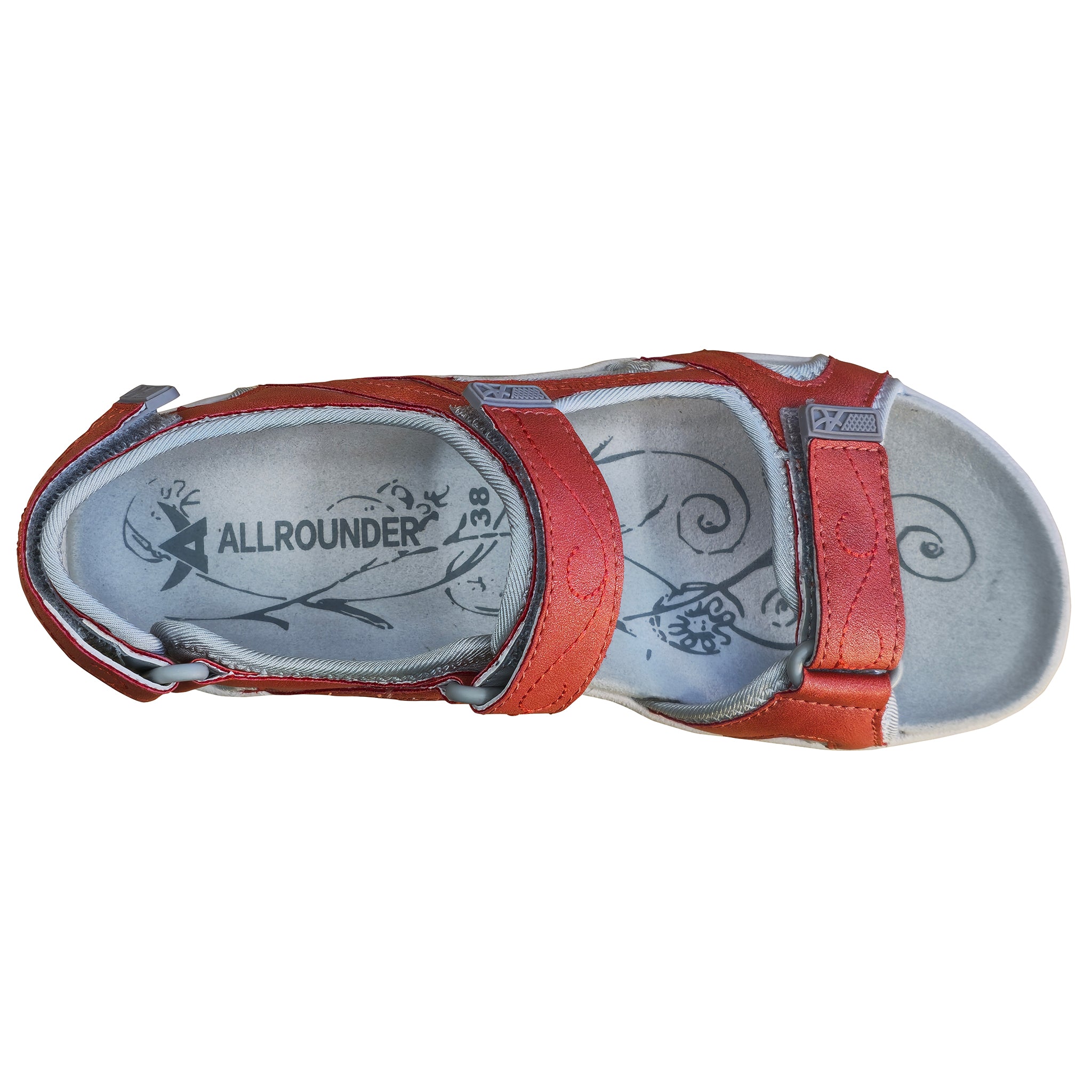 Allrounder by Mephisto Women's Larisa Sandal Red Clay