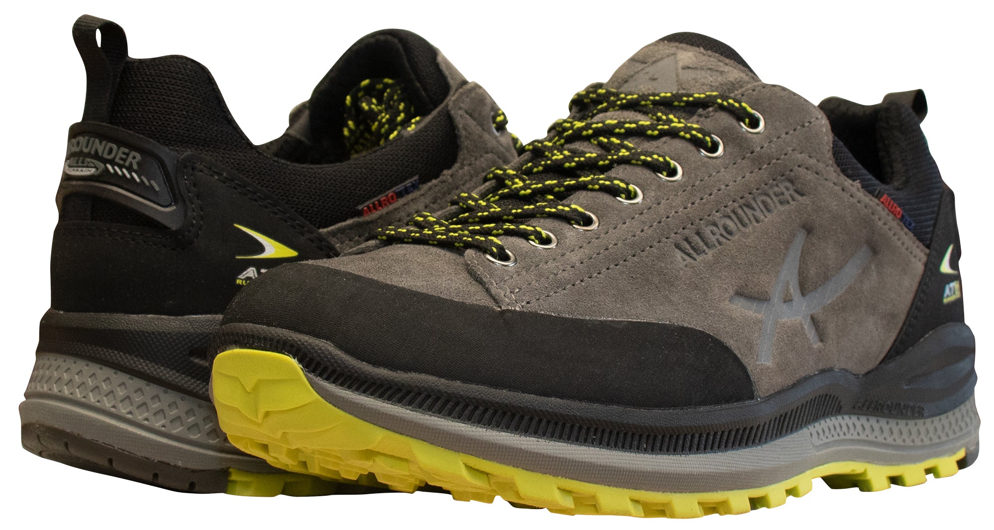 Chaussures de randonnée Allrounder Rising-Tex pour homme, noir/graphite