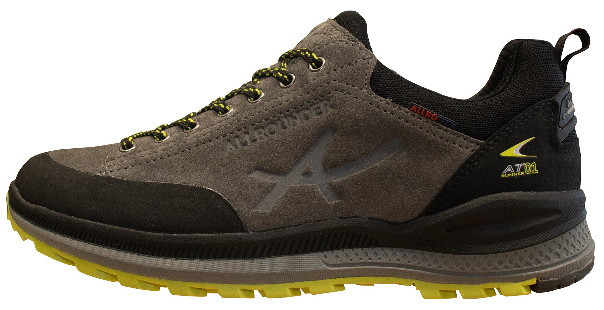Chaussures de randonnée Allrounder Rising-Tex pour homme, noir/graphite