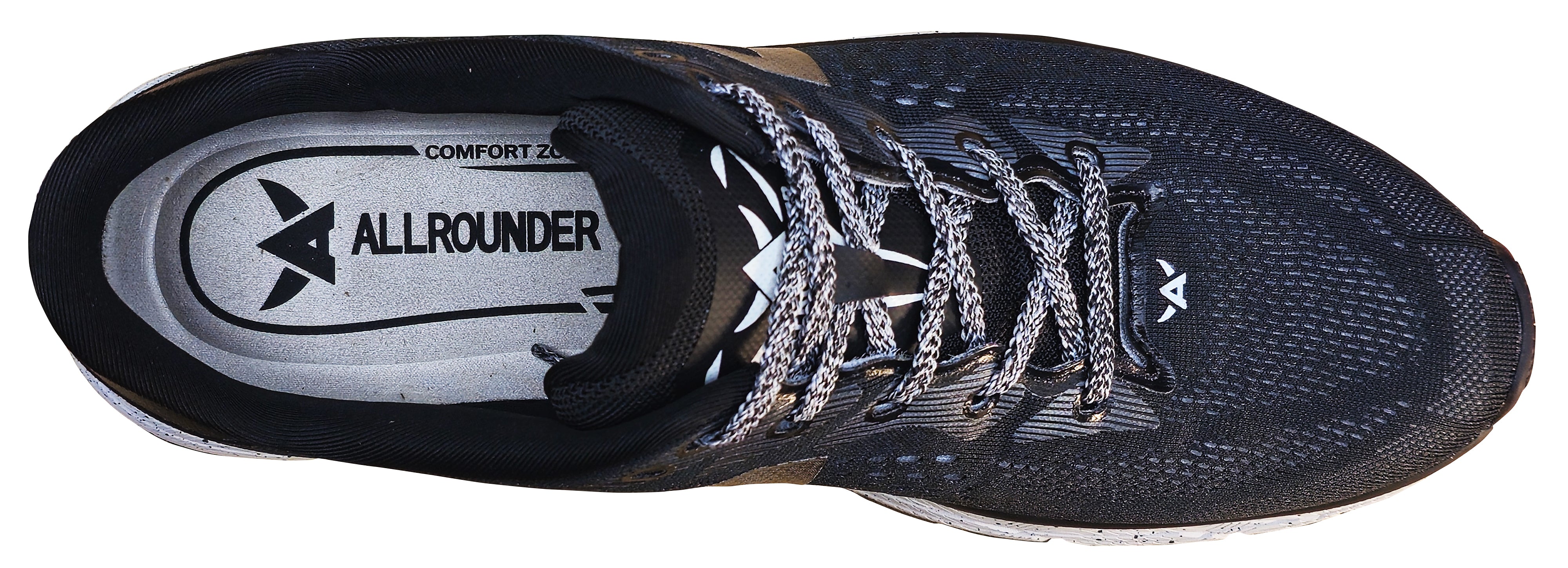 Chaussures de marche actives Allrounder pour homme, noires