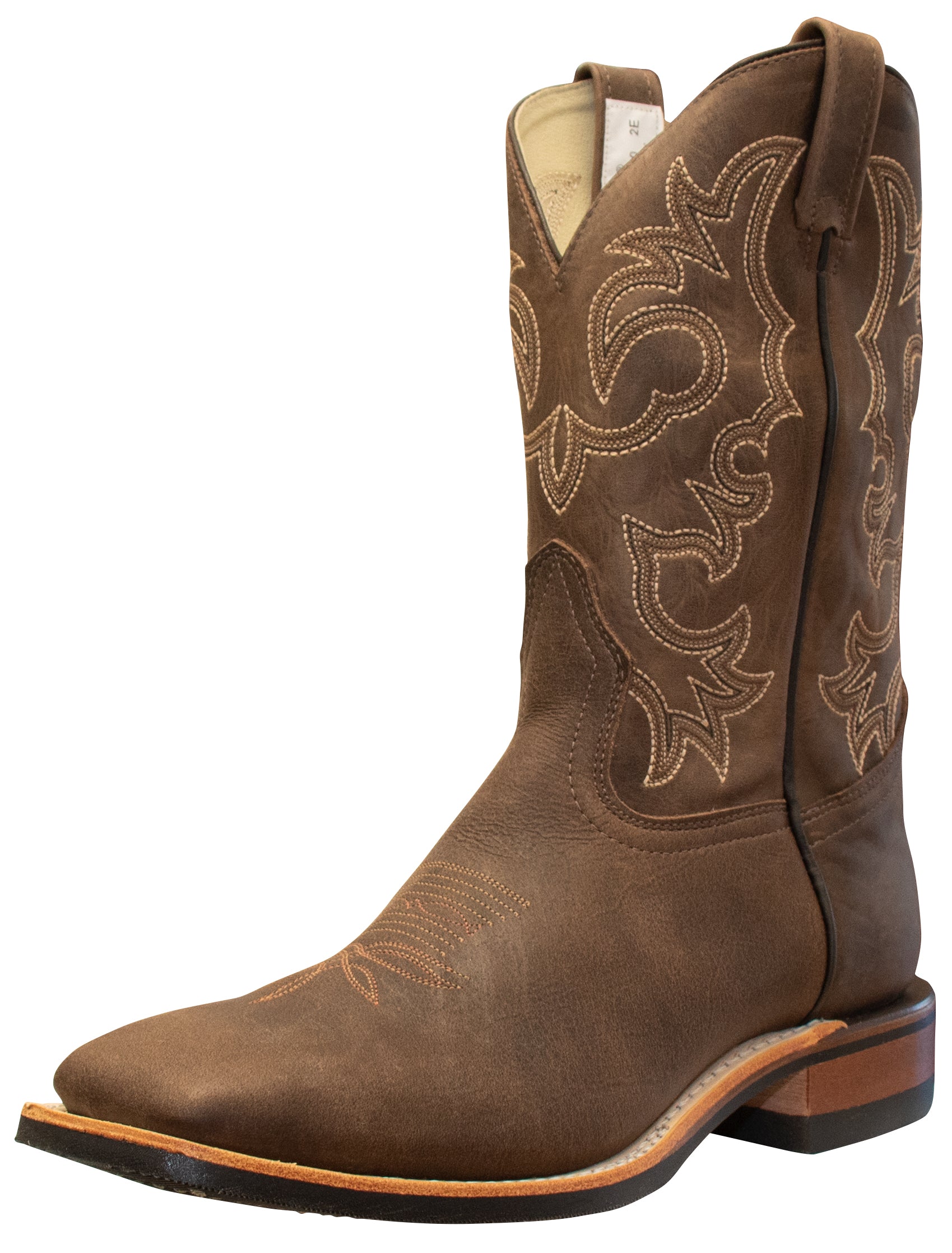 Canada West Men's Brahma Ropers Western Boot Alamo Tan