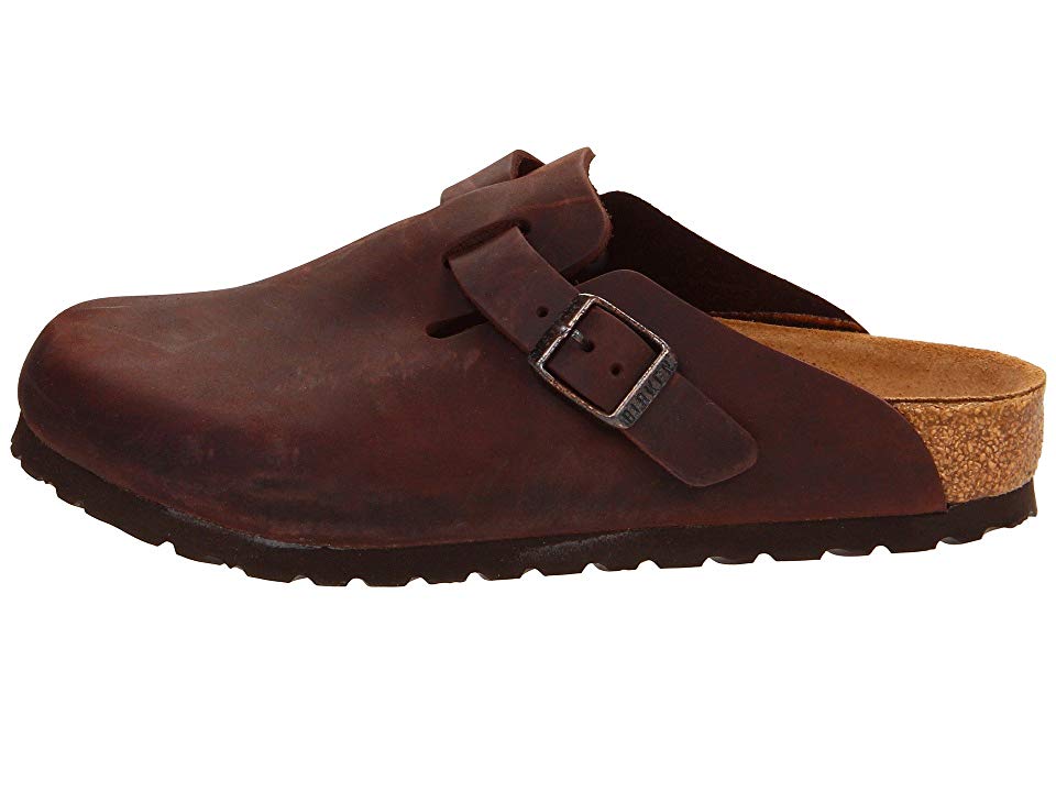 Birkenstock Boston Havana Cuir Naturel