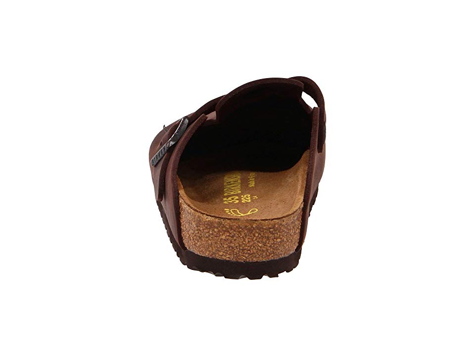 Birkenstock Boston Havana Cuir Naturel