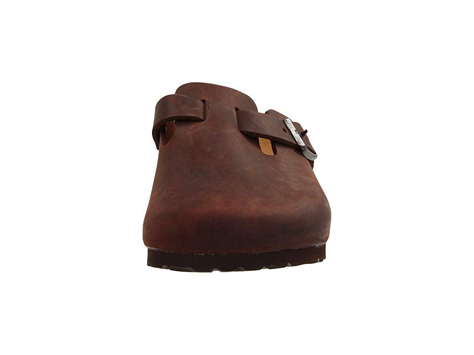Birkenstock Boston Havana Cuir Naturel