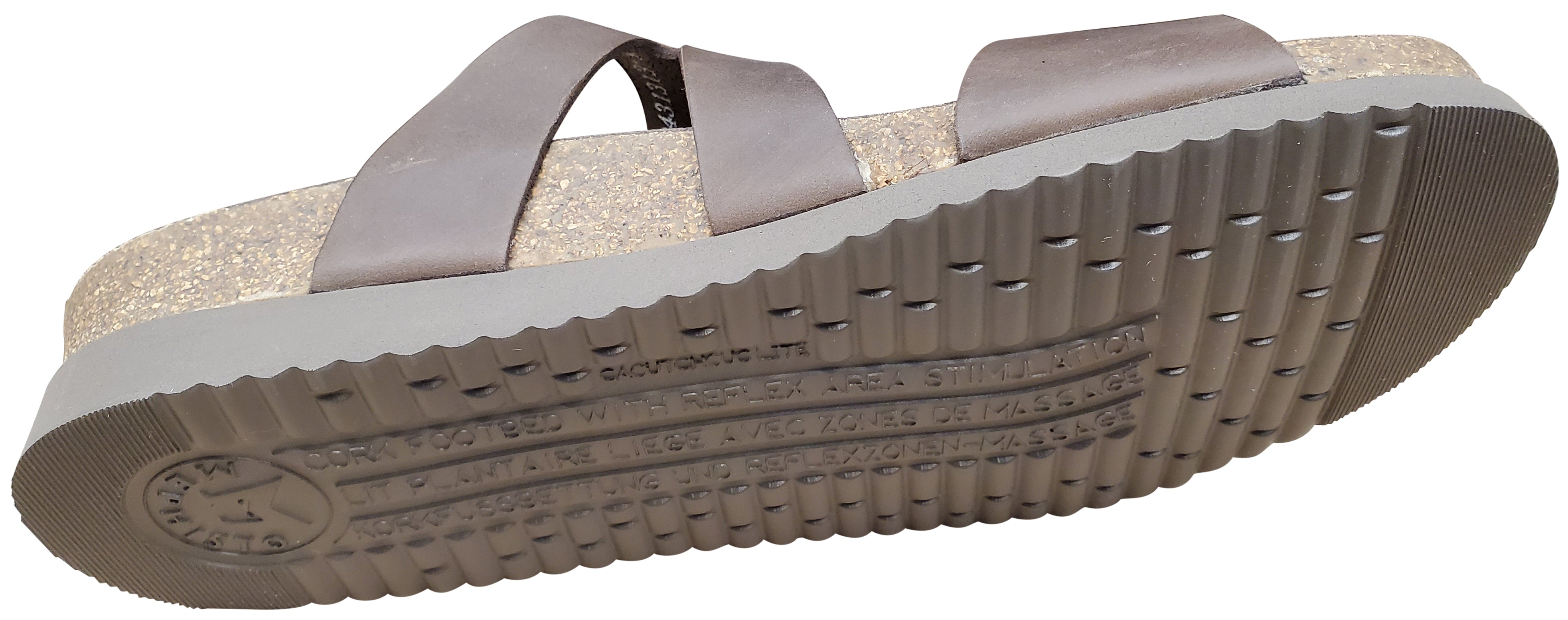 Mephisto Hannel, Sandale pour femme Marron foncé