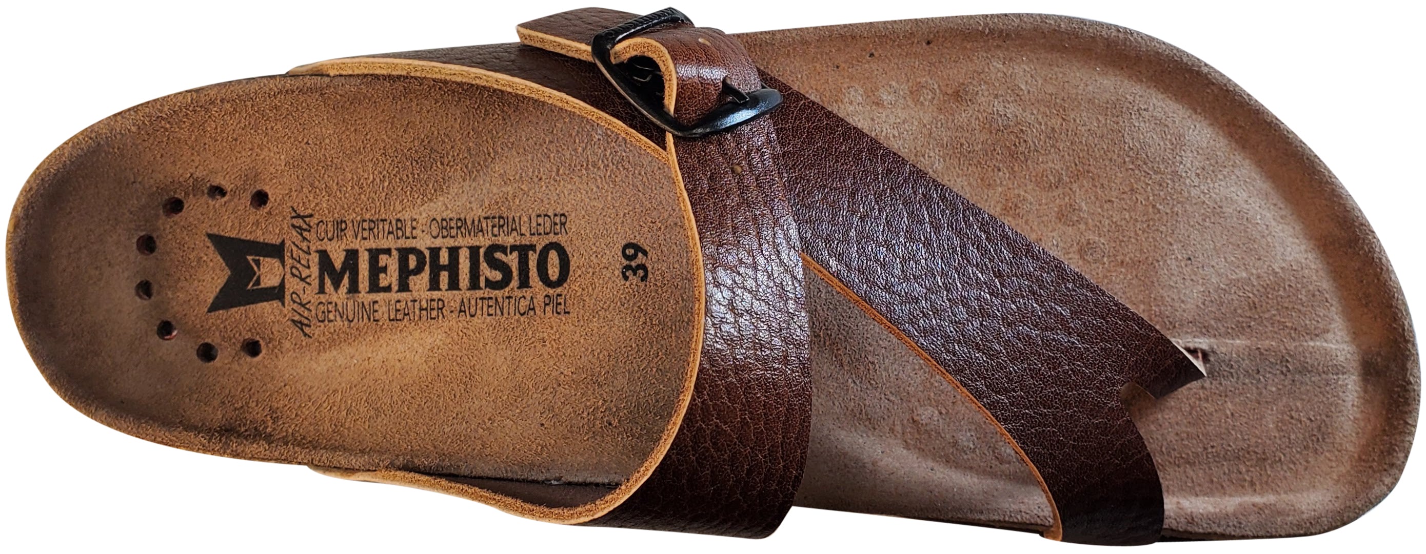 Sandale Helen pour femme de Mephisto, couleur buffle du désert
