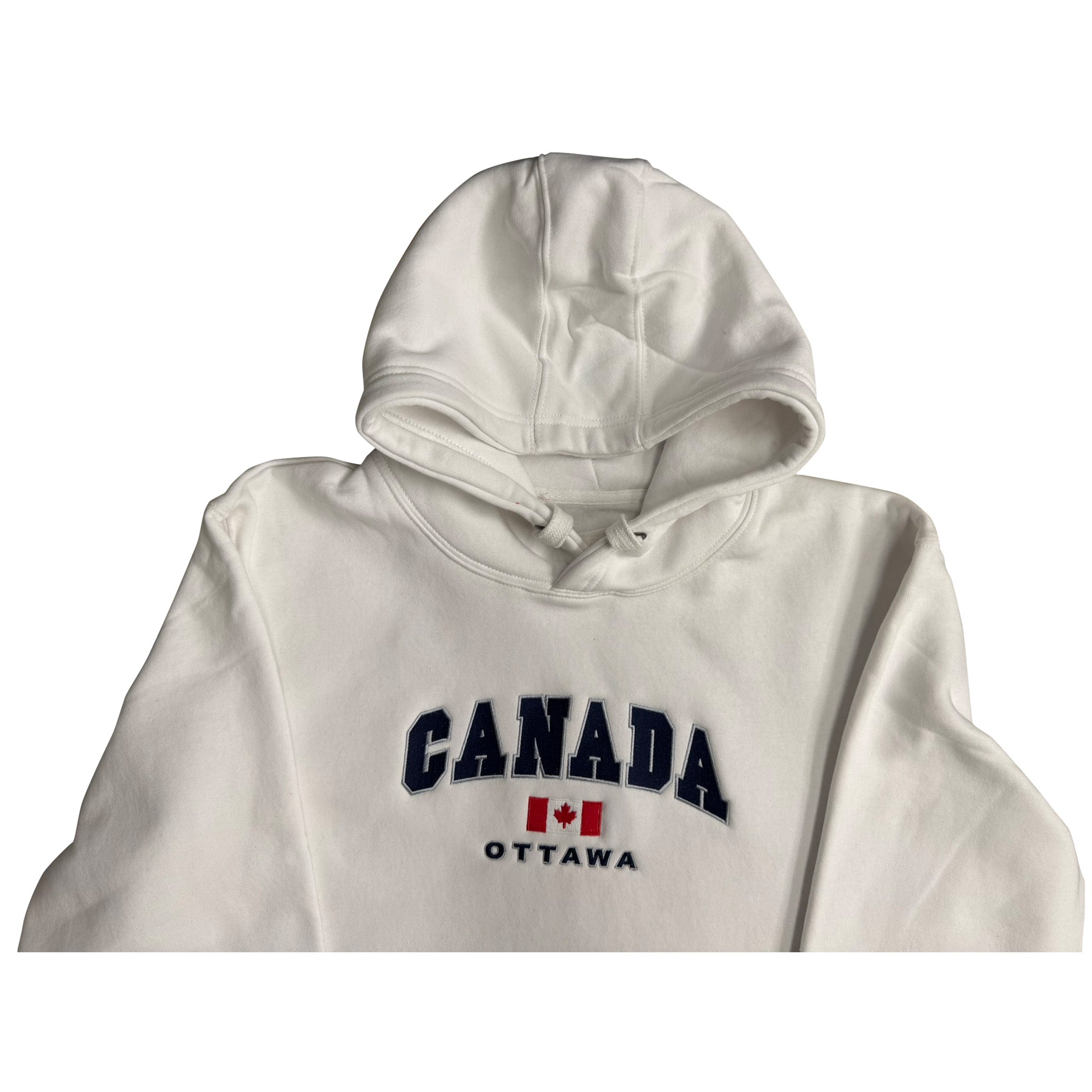 Canada Embroidered Sweatshirt Hoodie