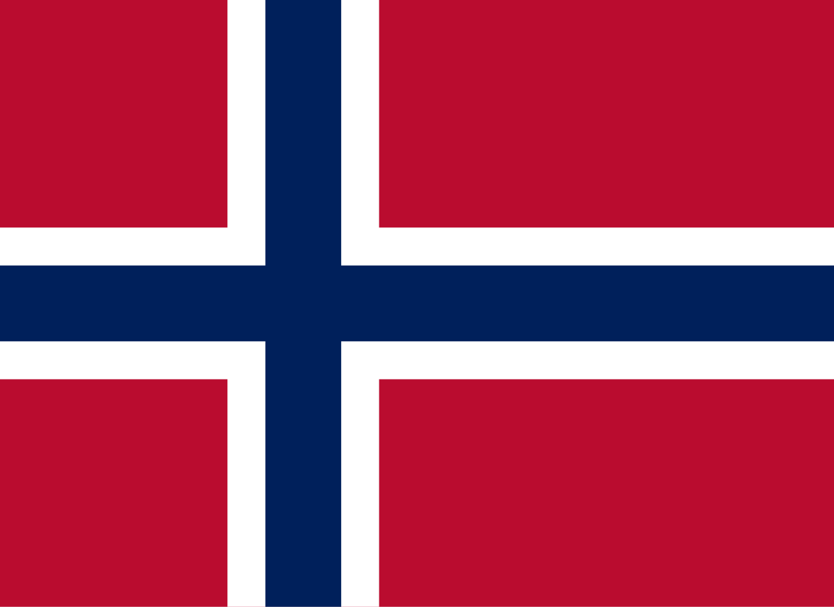 Drapeau de la Norvège 100 % polyester 91 x 152 cm