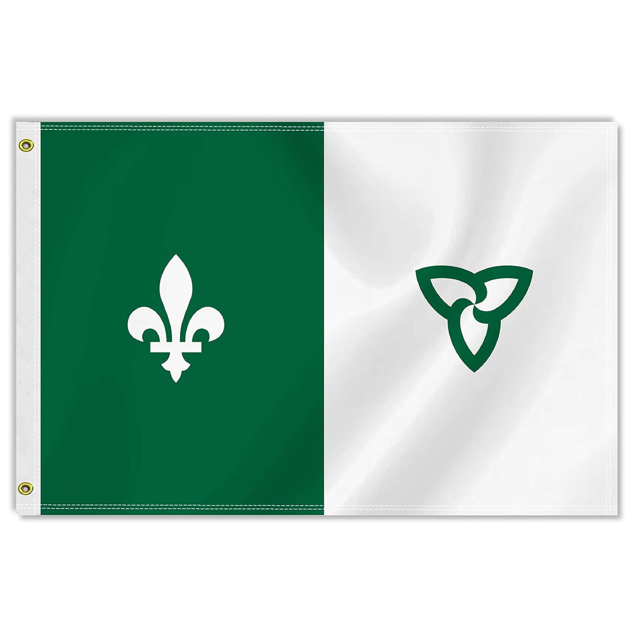 Drapeau franco-ontarien 100 % polyester 36" x 60"