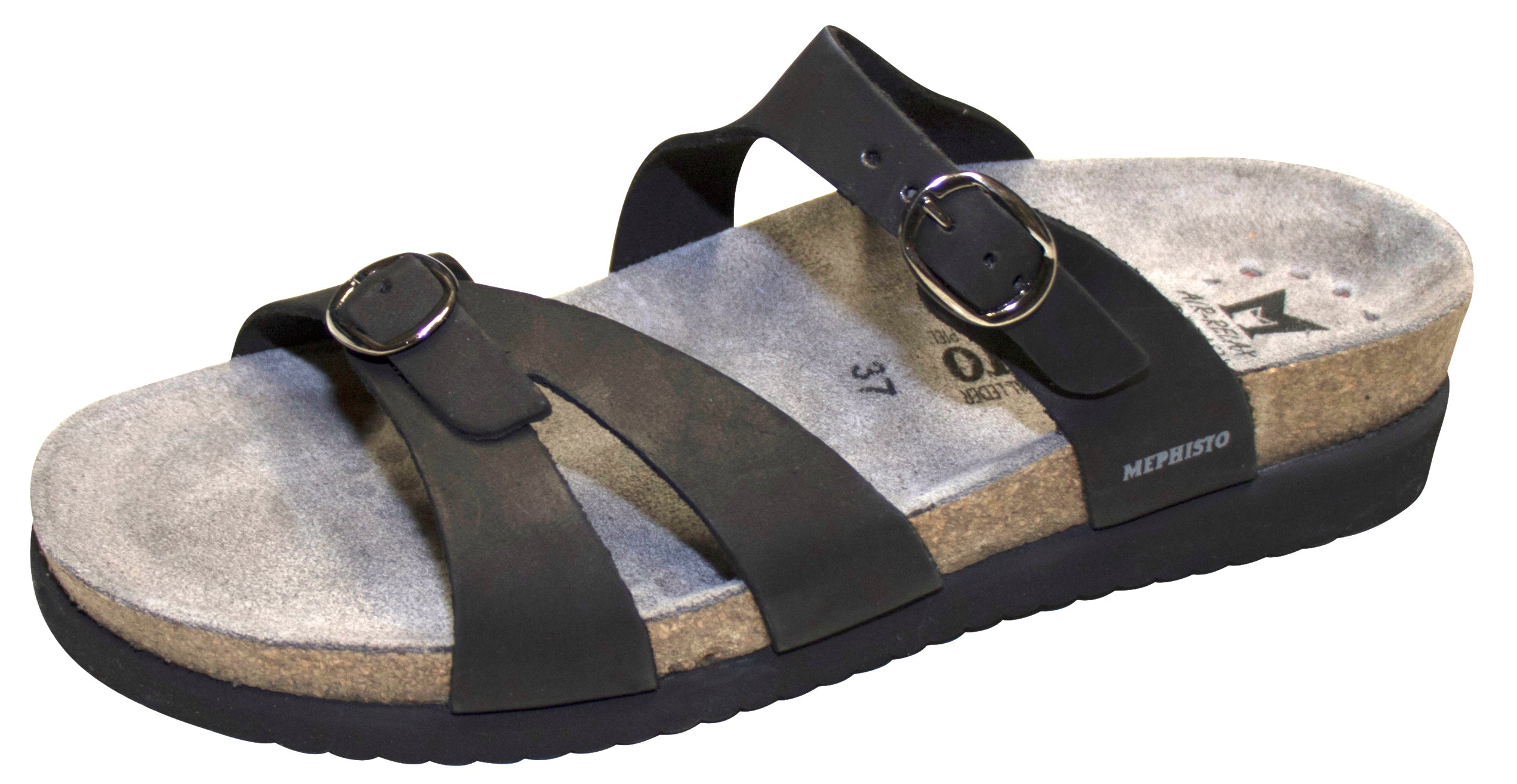 Mephisto Sandale Hannel pour femme Noir