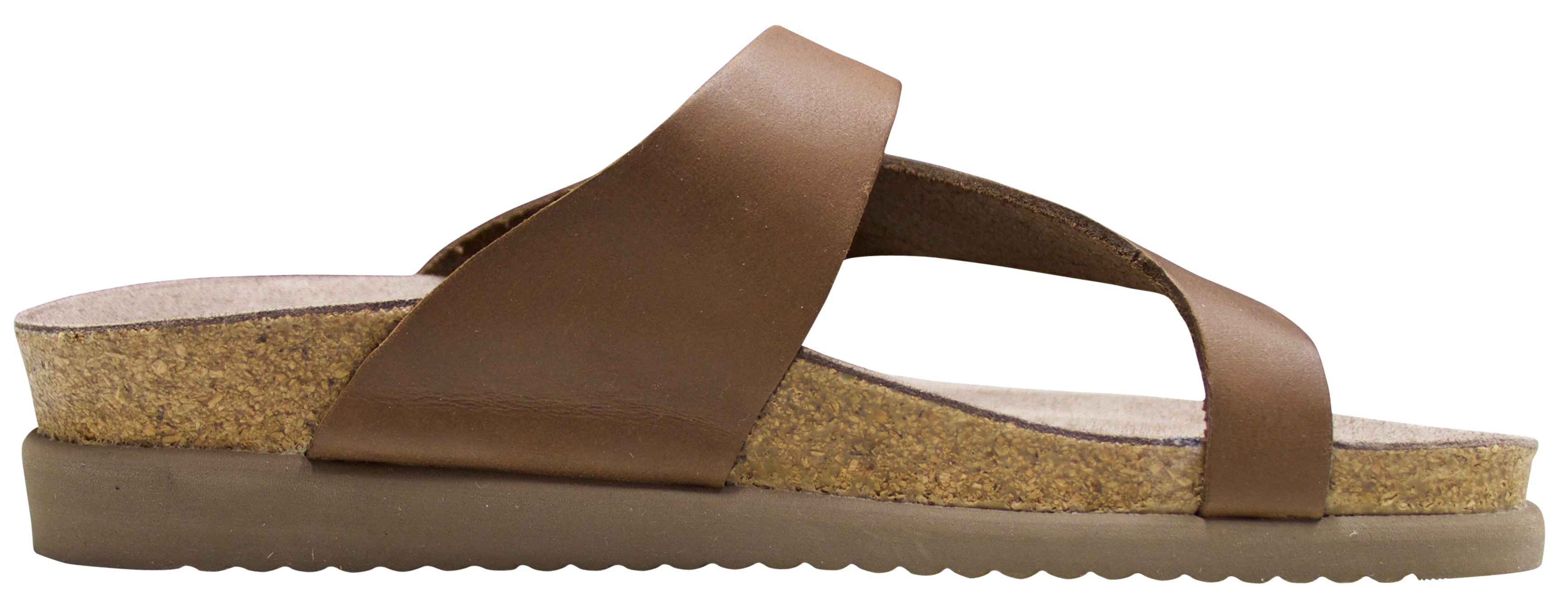 Sandale Mephisto Helen à rayures marron foncé