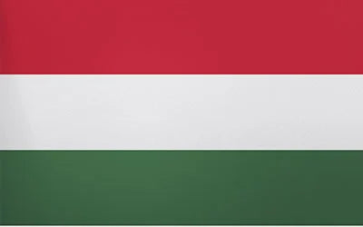 Hungary 100% Polyester Flag 36"X60"