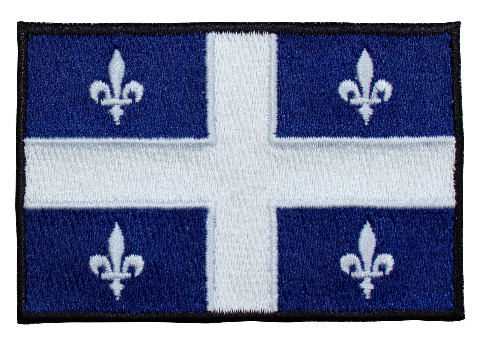 Quebec Iron On Embroidery Flag Patch