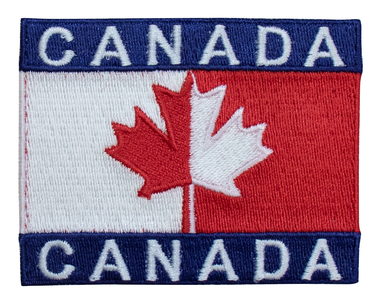 Canada Iron On Embroidery Flag Patch