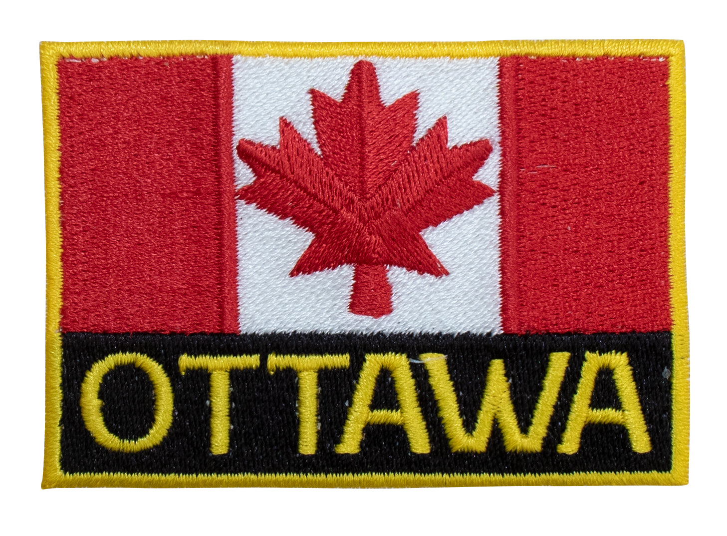 Ottawa Canada Iron On Embroidery Flag Patch