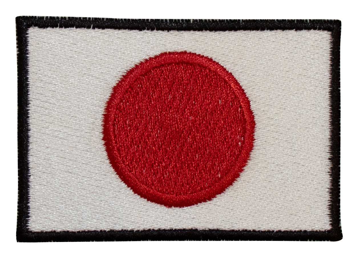 Japan Iron On Embroidery Flag Patch