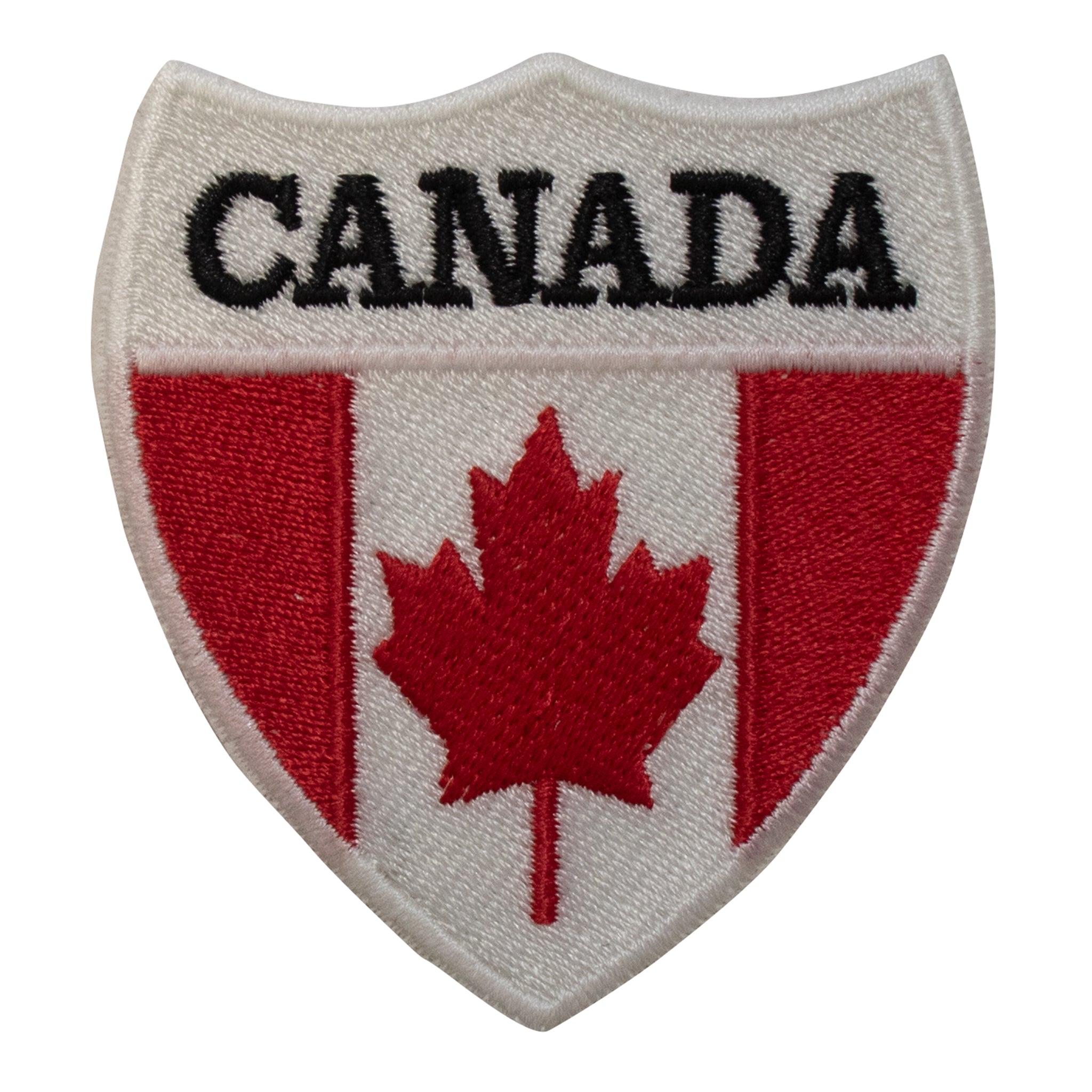 Canada Crest Iron On Embroidery Patch