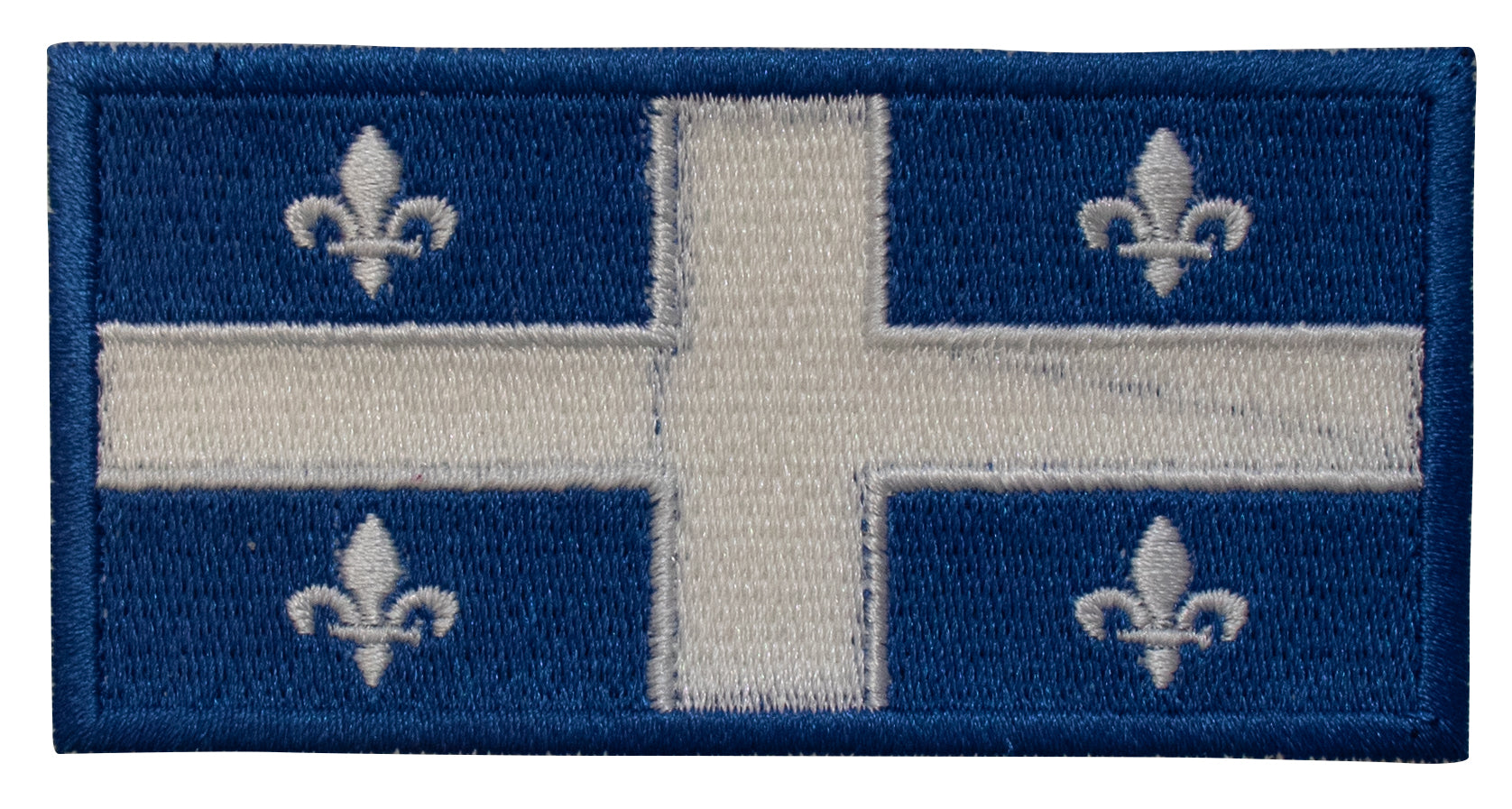 Quebec Iron On Embroidery Flag Patch