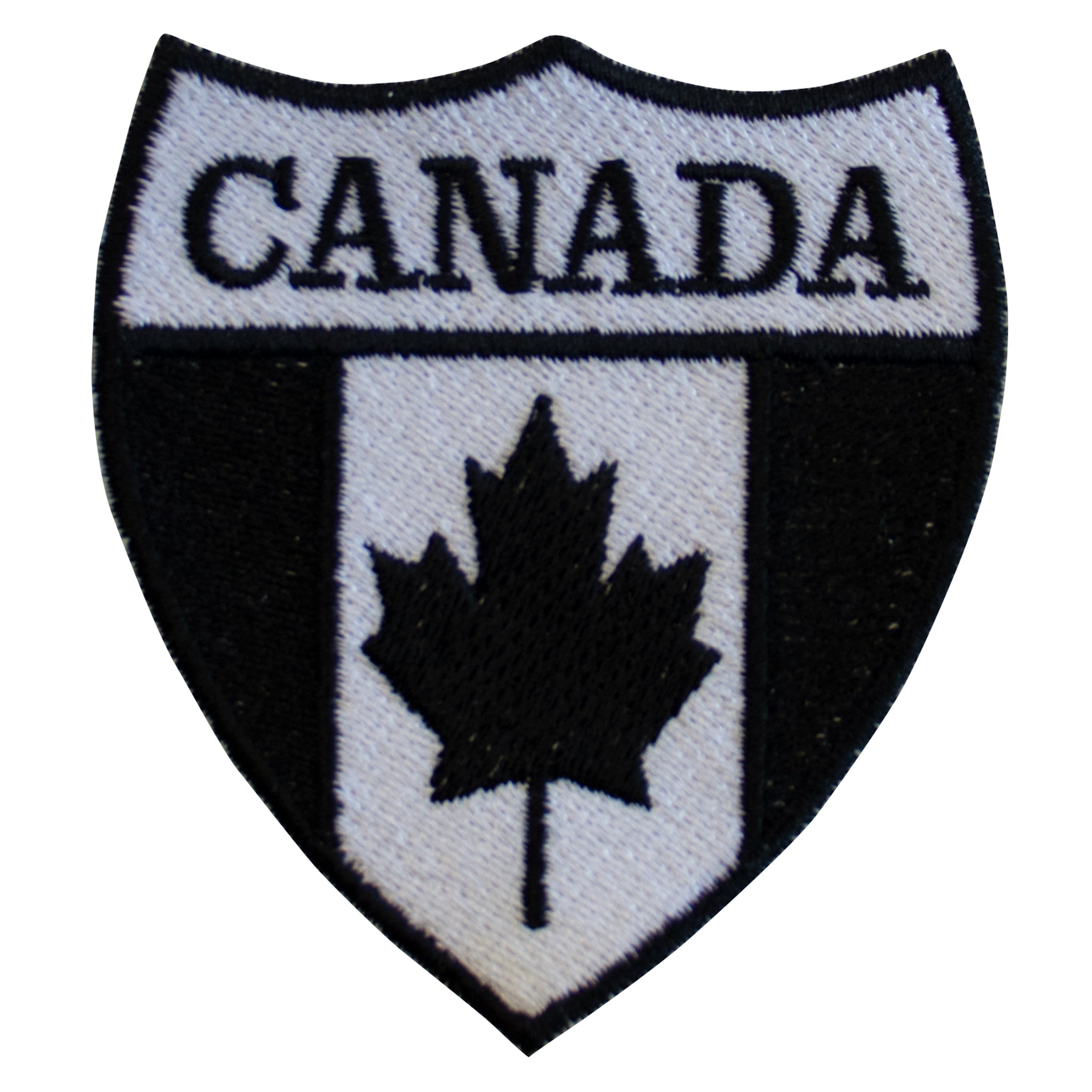 Canada Crest Iron On Embroidery Patch