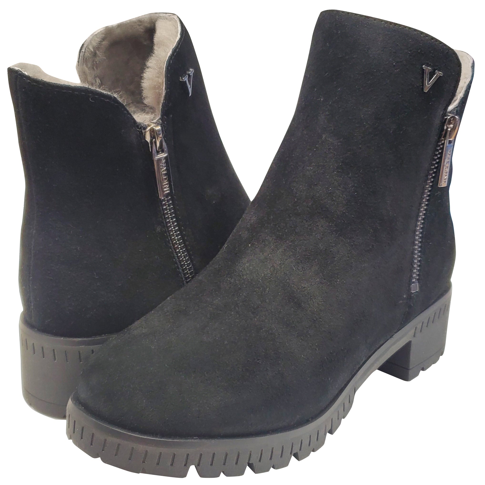 Bottes d'hiver ivoire pour femmes Valdini
