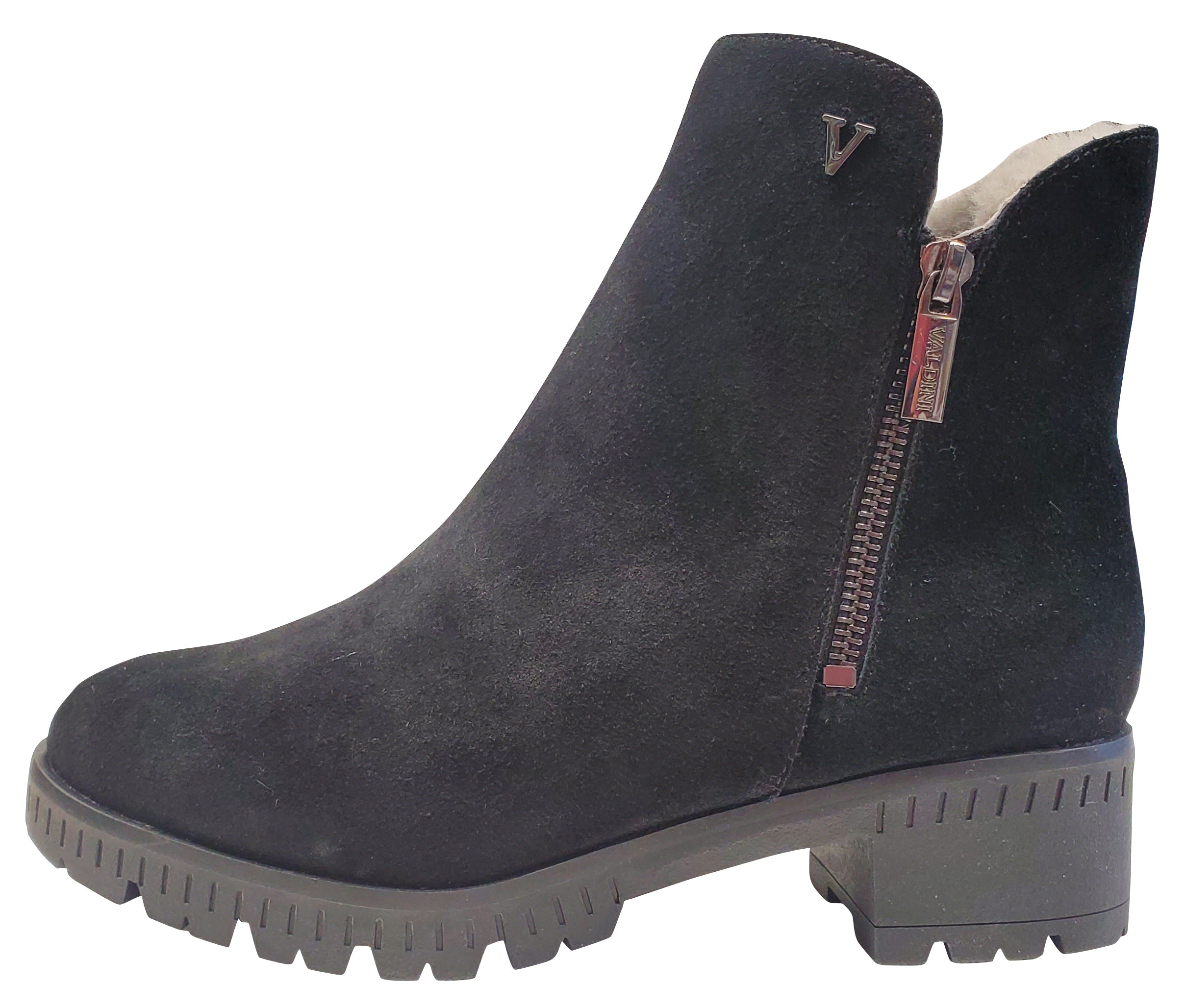 Bottes d'hiver ivoire pour femmes Valdini