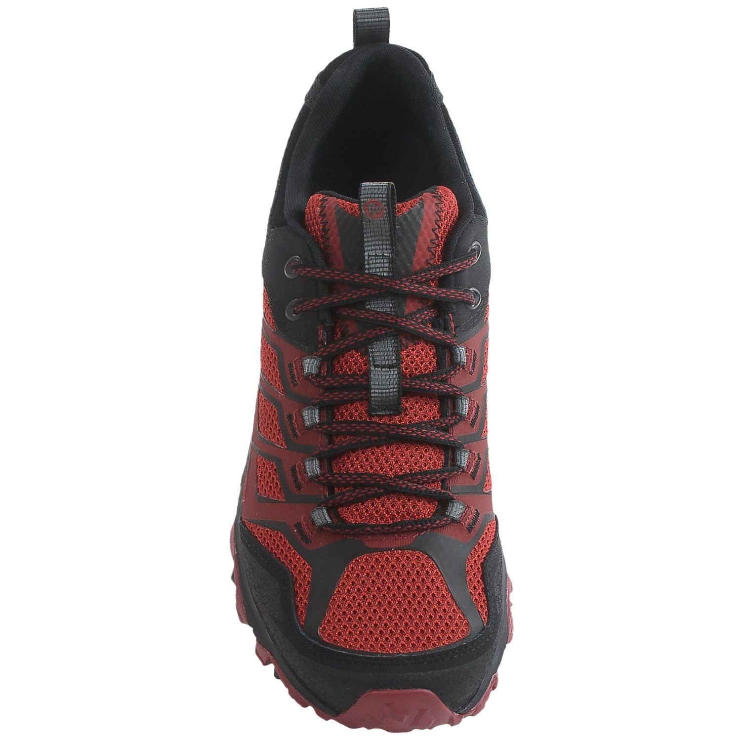 Chaussures de randonnée imperméables Merrell Moab FST pour homme, bordeaux/noir