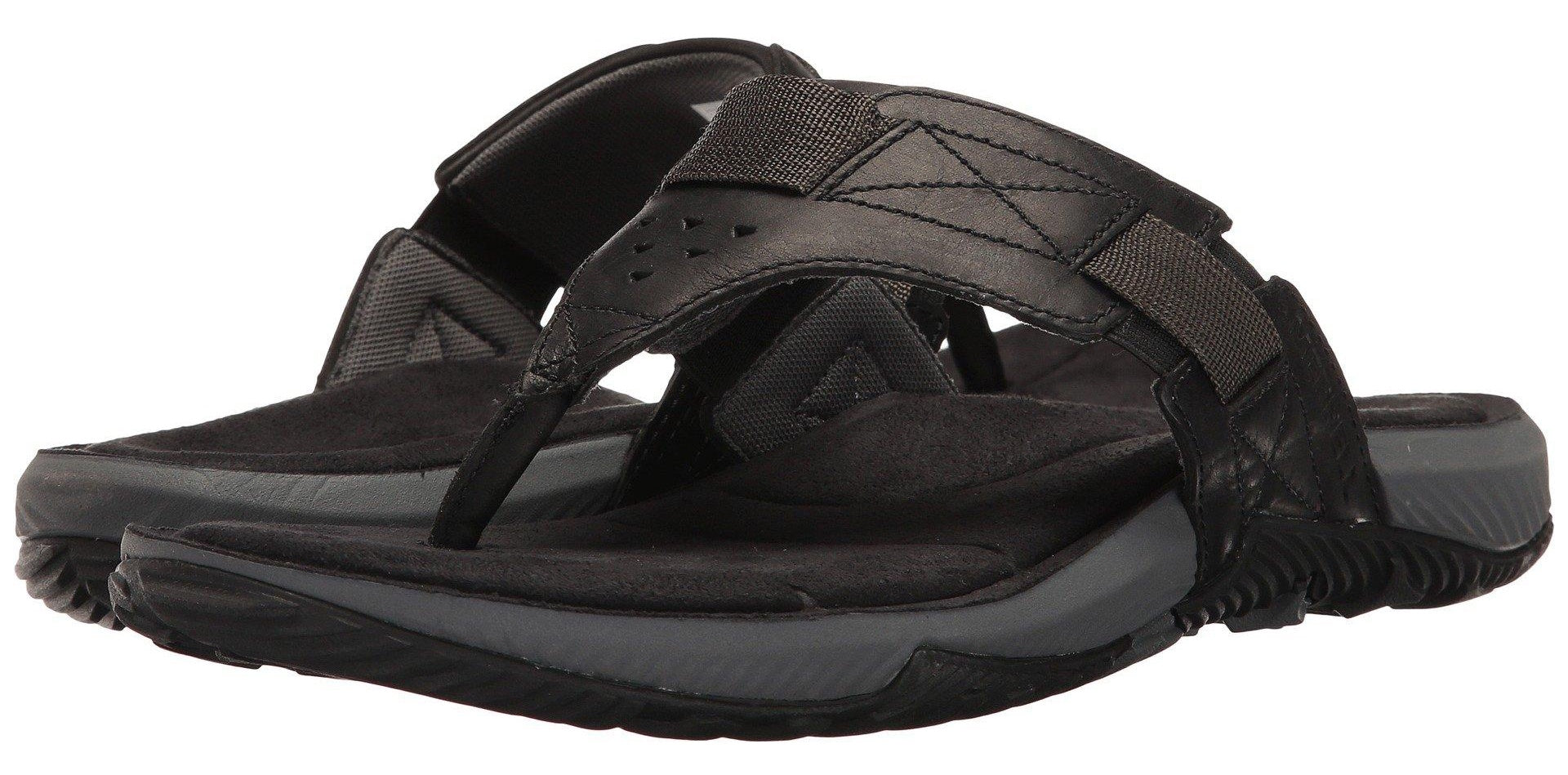 Sandales tongs Merrell Terrant pour homme, noires