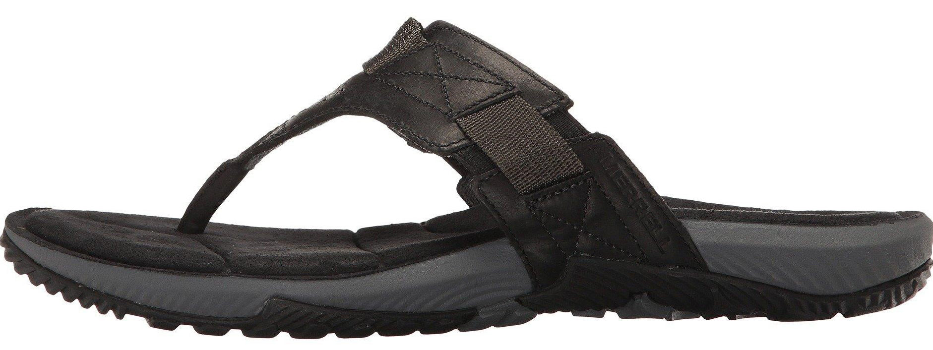 Sandales tongs Merrell Terrant pour homme, noires